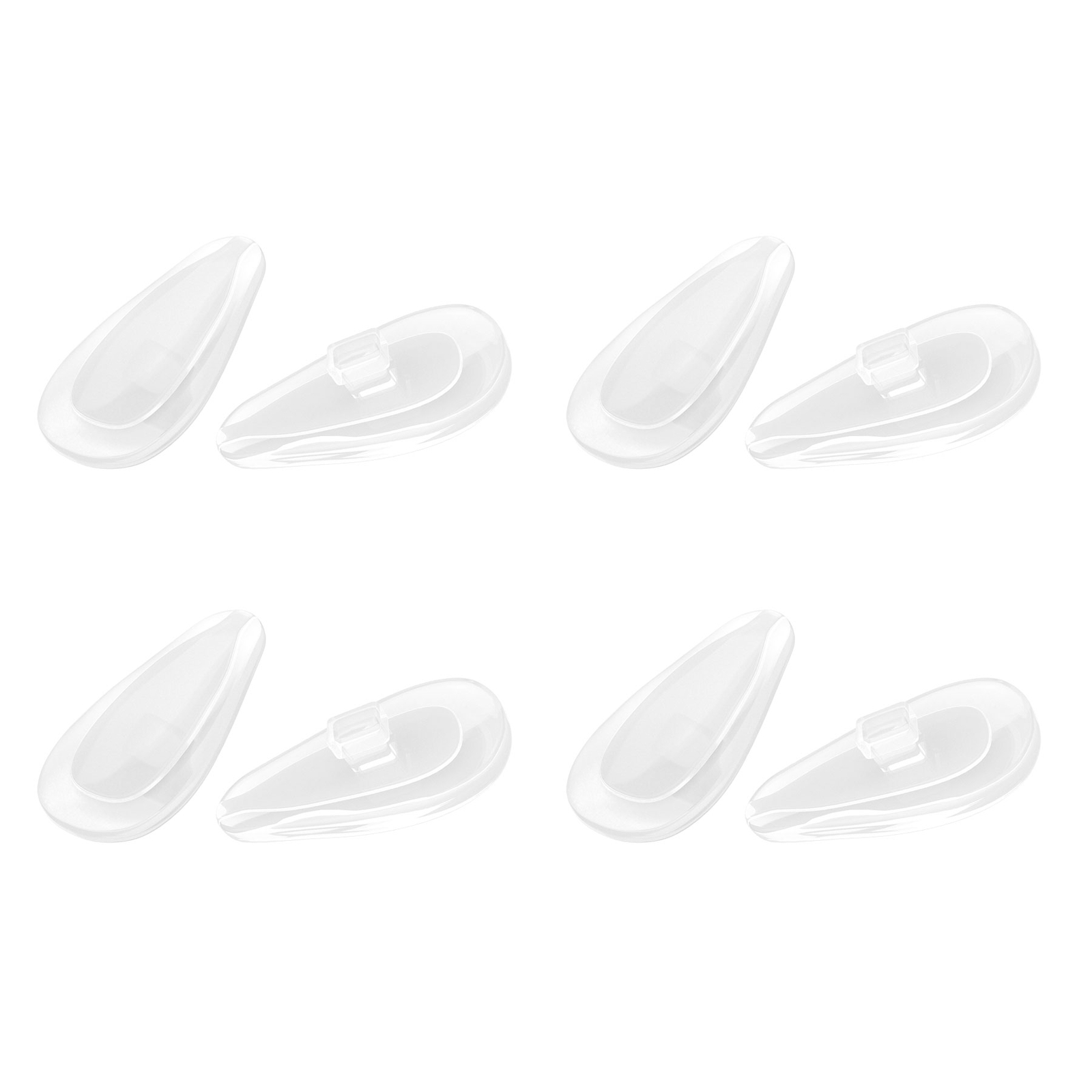 Silicone Replacement Crystal Clear Nose Piece For-Oakley Limit Switch 0.5/Taproo