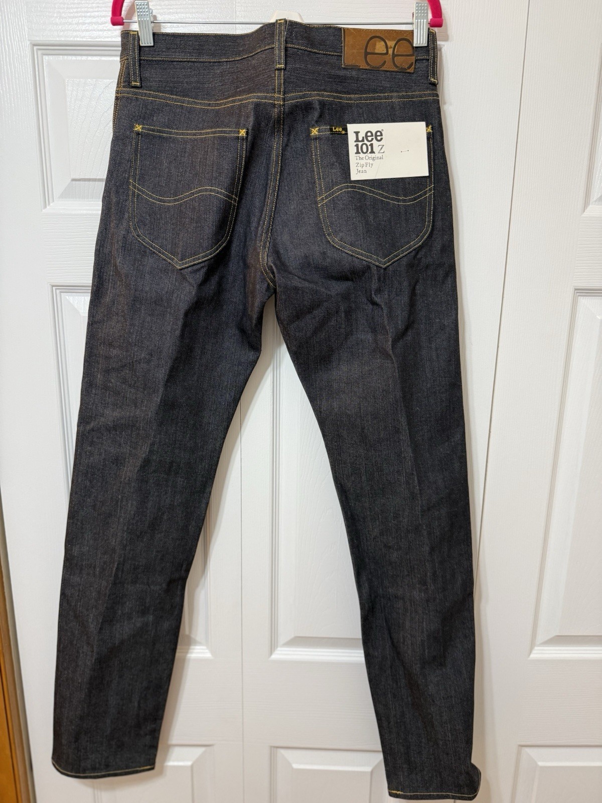 NWT Lee 101Z Premium Selvedge Denim Jeans – Raw Indigo Made with Japanese Denim