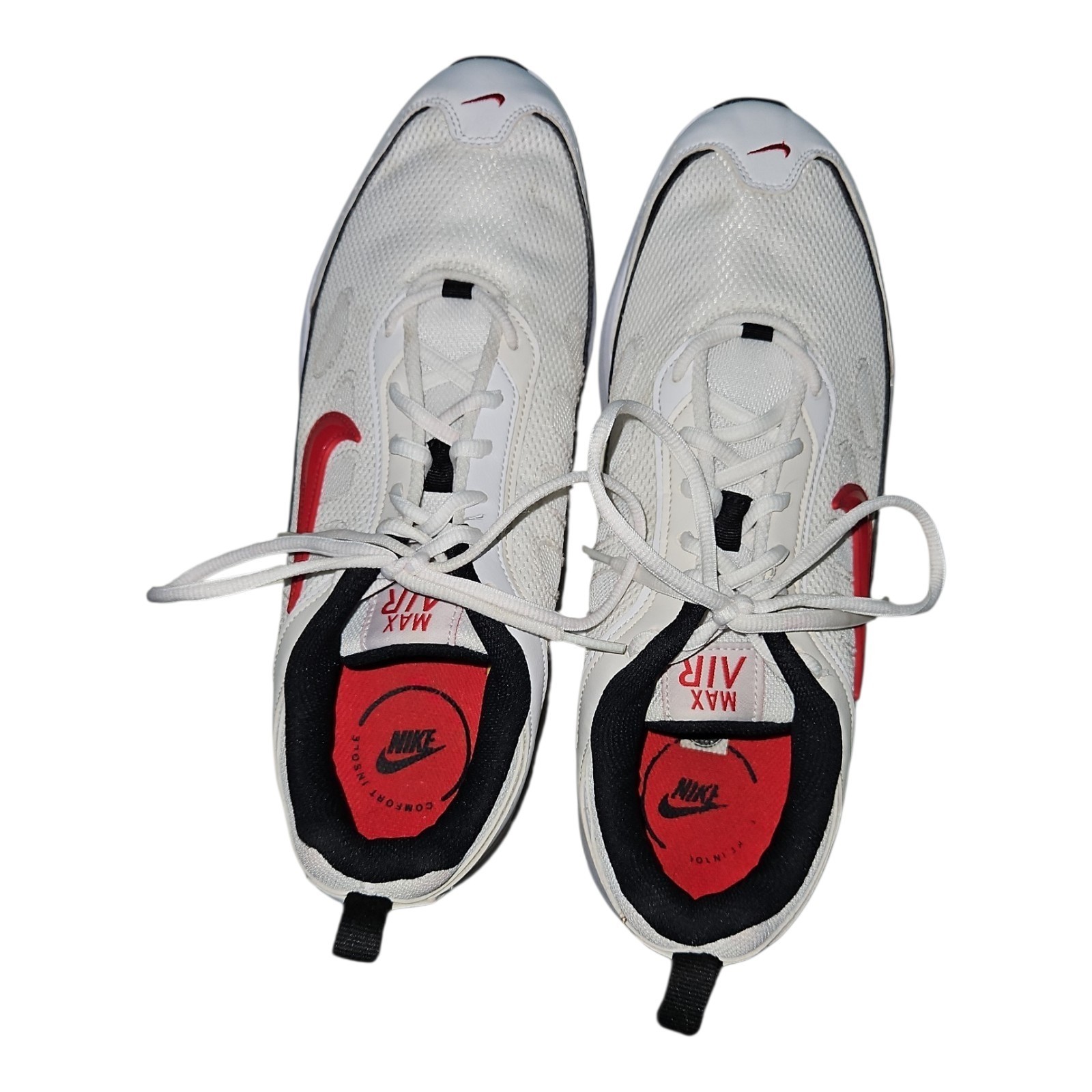 Nike Air Max AP White University Red Black Men’s Size 12 CU4826-101 New No Box