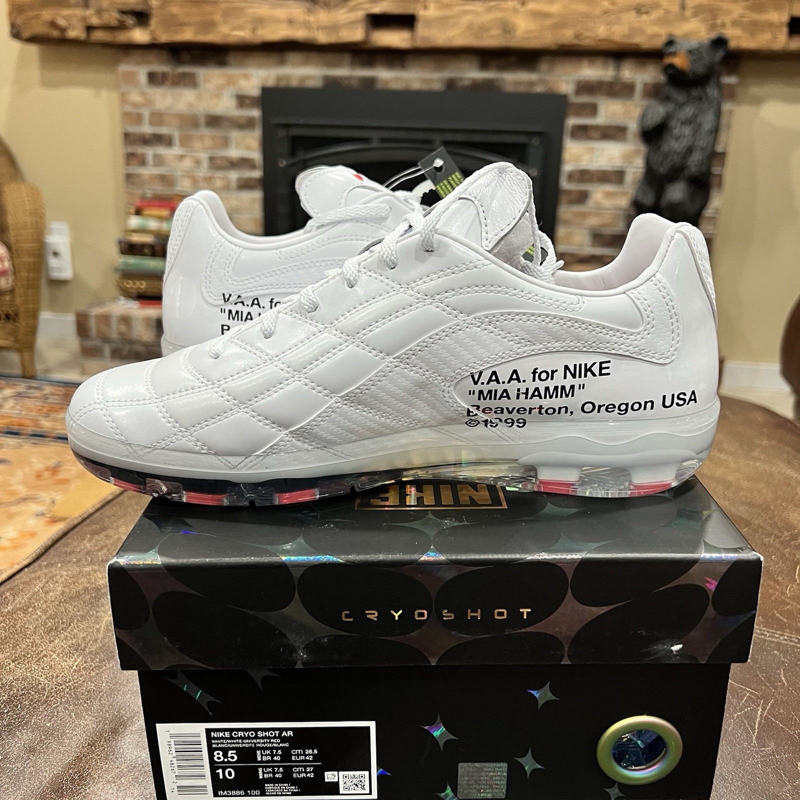 Nike Virgil Abloh Archives Cryoshot Zoom IM3886-100 Men’s Size 8.5 USA✅ In Hand