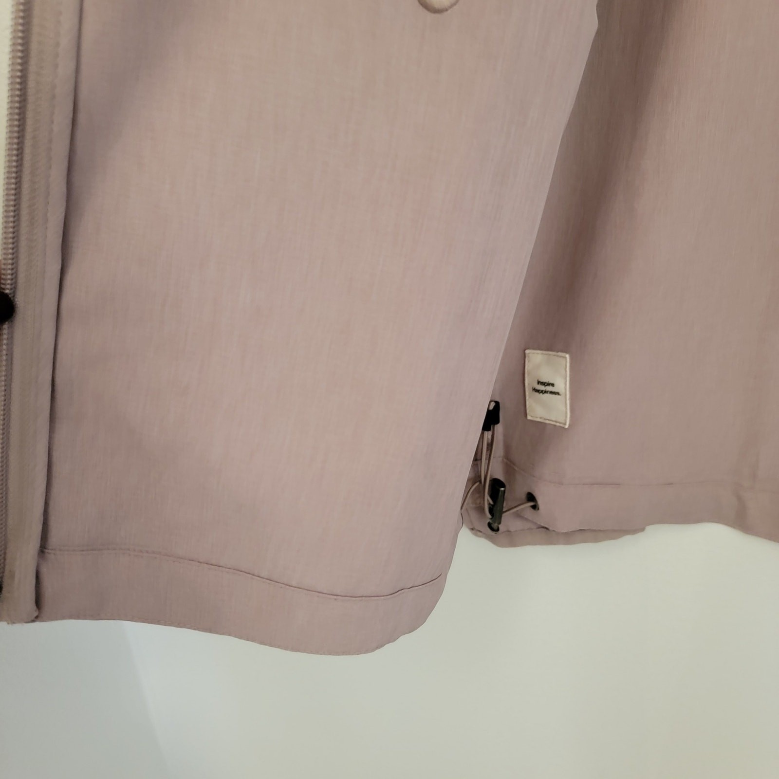 Vuori Outdoor Trainer Soft Shell Jacket Women Sz Small VW501 Hazel Mauve UPF 30+