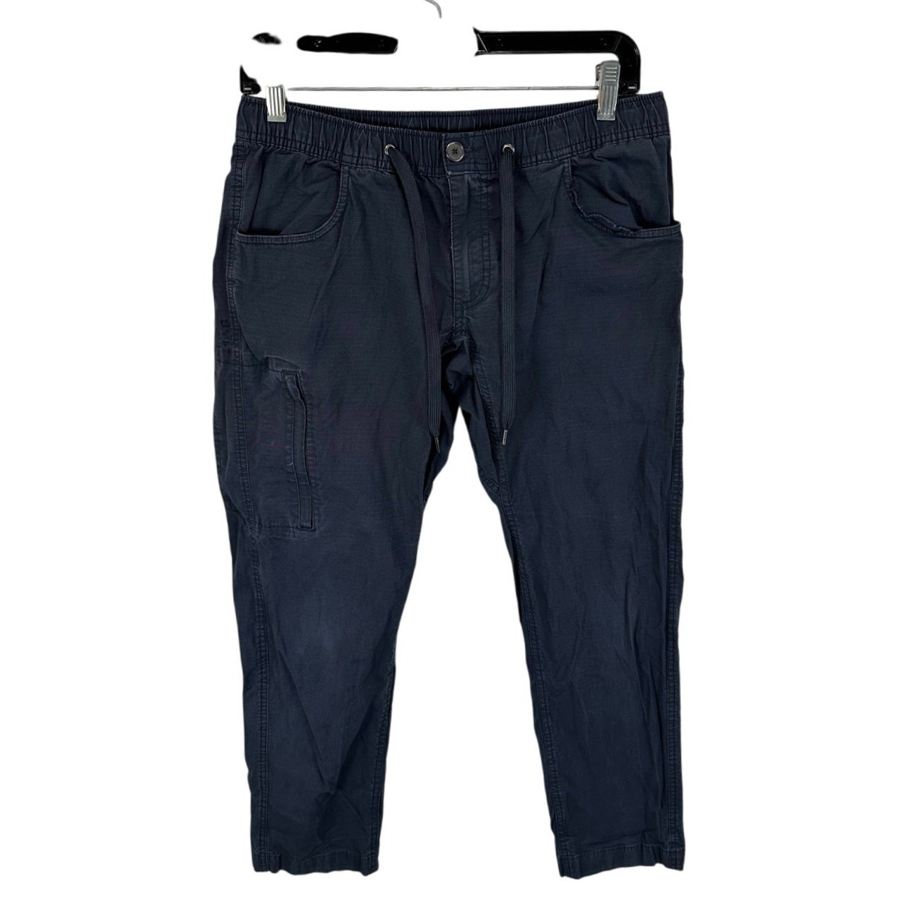 BYLT Ripstop Cargo Pant Navy Blue Size Medium x 28 Inches Elastic Waist