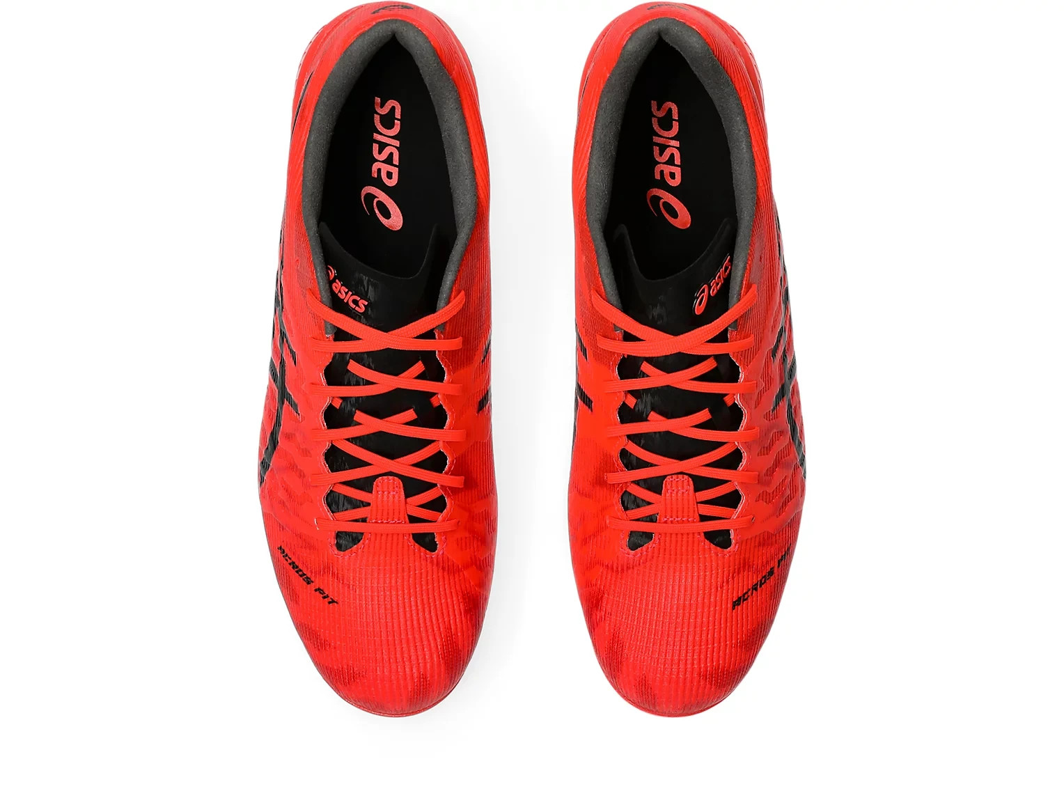 ASICS DS LIGHT ACROS 3 1101A070 601 Flash Red Black Soccer Cleats