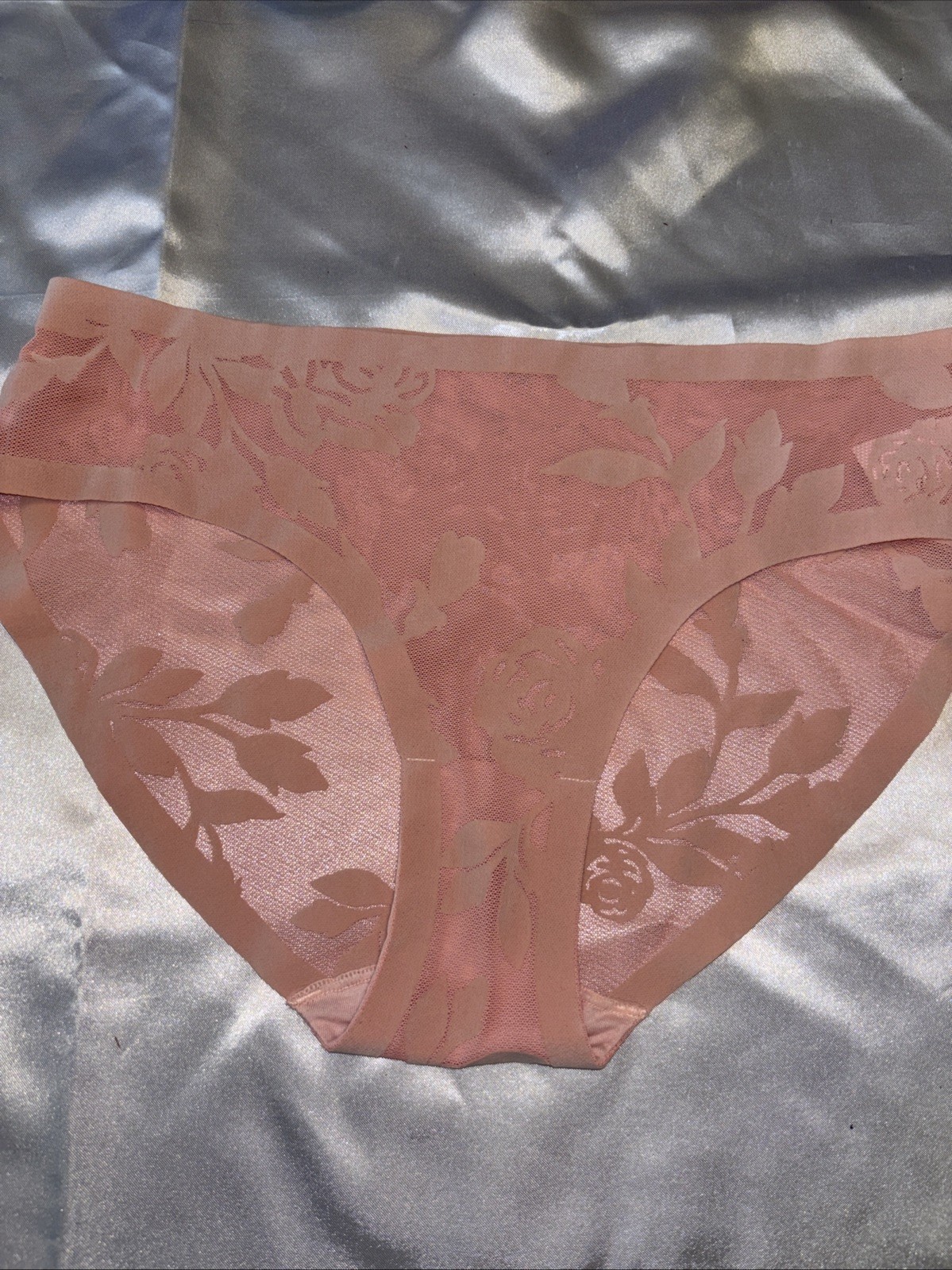 EBY Ladies, Panties Size Small. Peach In Color Very Soft.