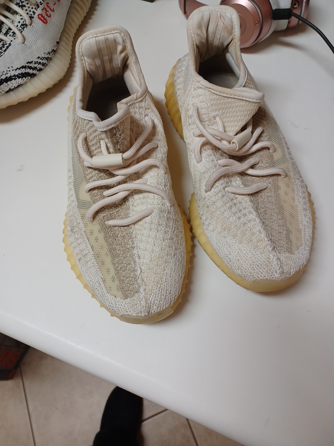 adidas Yeezy Boost 350 V2 Bone HQ6316 Mens 6.5