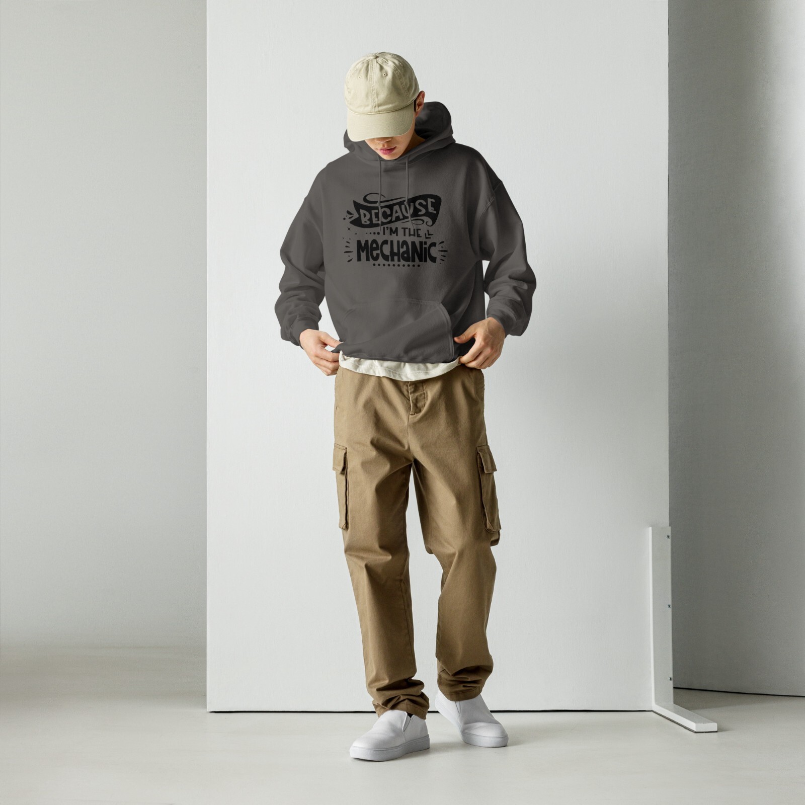 New JDM Because I’m The Mechanic Men’s Hoodie S-5XL Assorted Colors