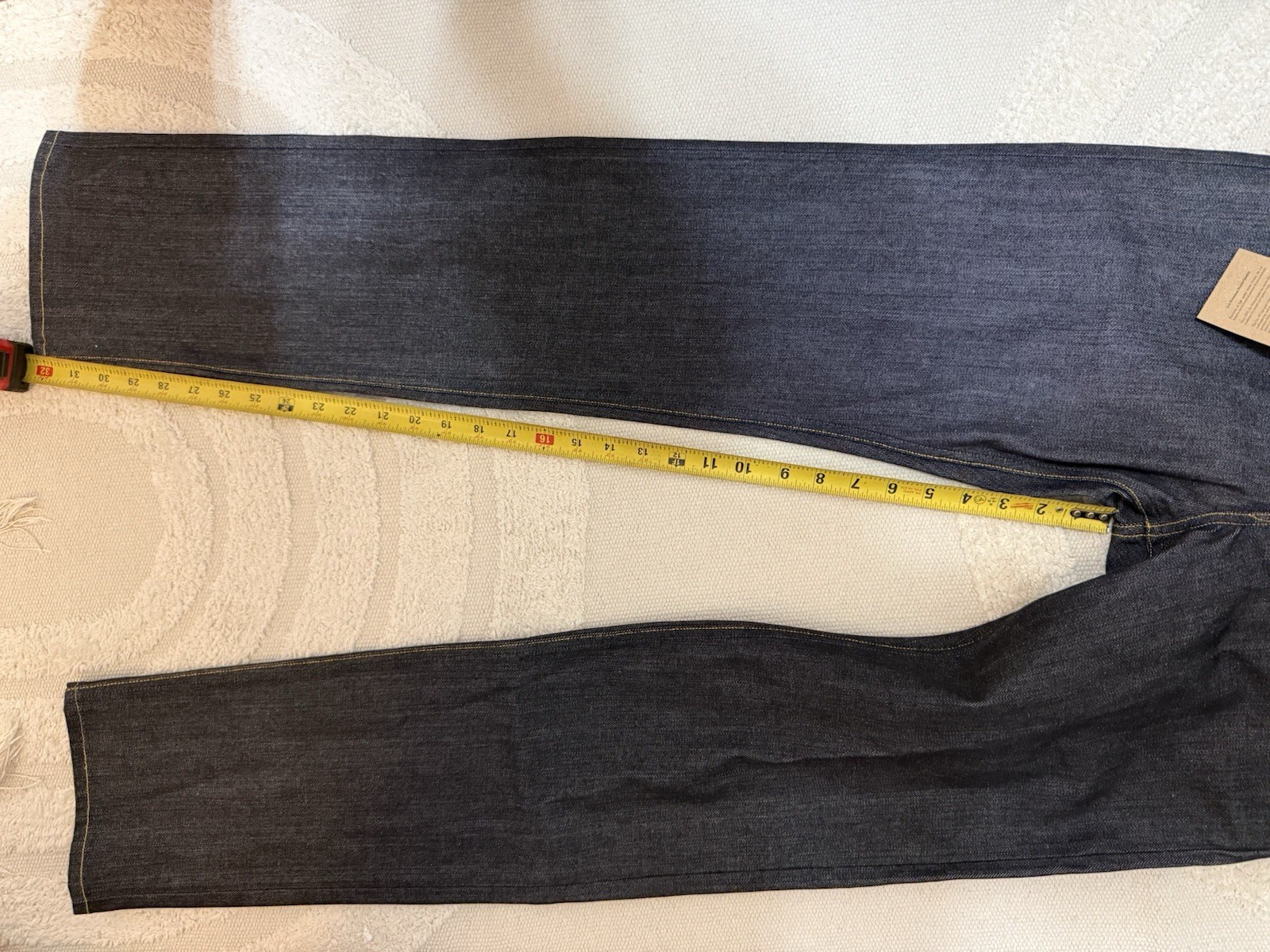 NWT Lee 101Z Premium Selvedge Denim Jeans – Raw Indigo Made with Japanese Denim