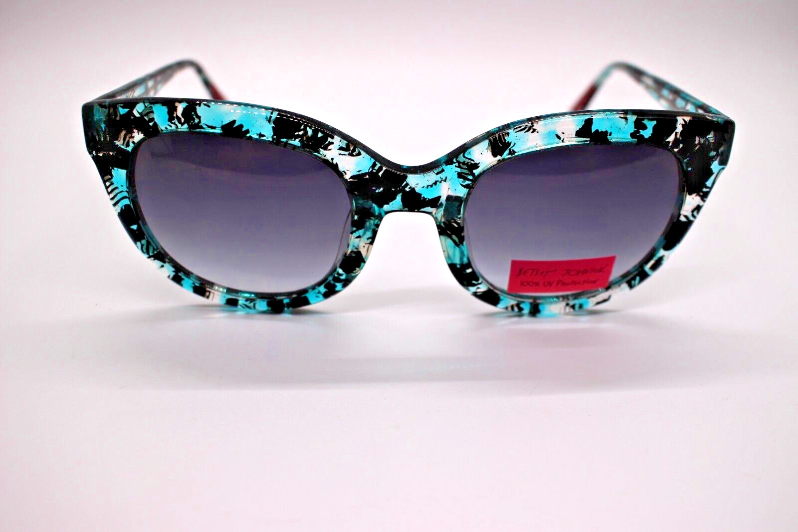 BETSEY JOHNSON SUNGLASSES BJ159107 AQUA 51-24-140