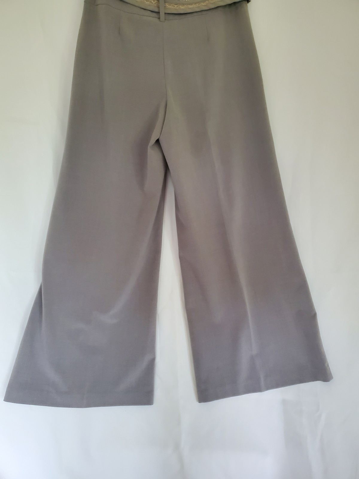 🗽D.E.A. NEW YORK🗽 Wide Leg Extra Baggy Gray Vintage Dress Pants Slacks Wm’Sz 8