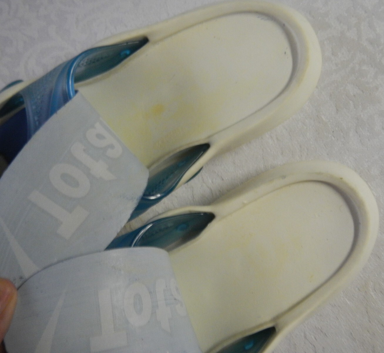Nike Total 90 T90 Sandals Flip Flip White Size EU 41 USA Men 8 Women 9.5 2000