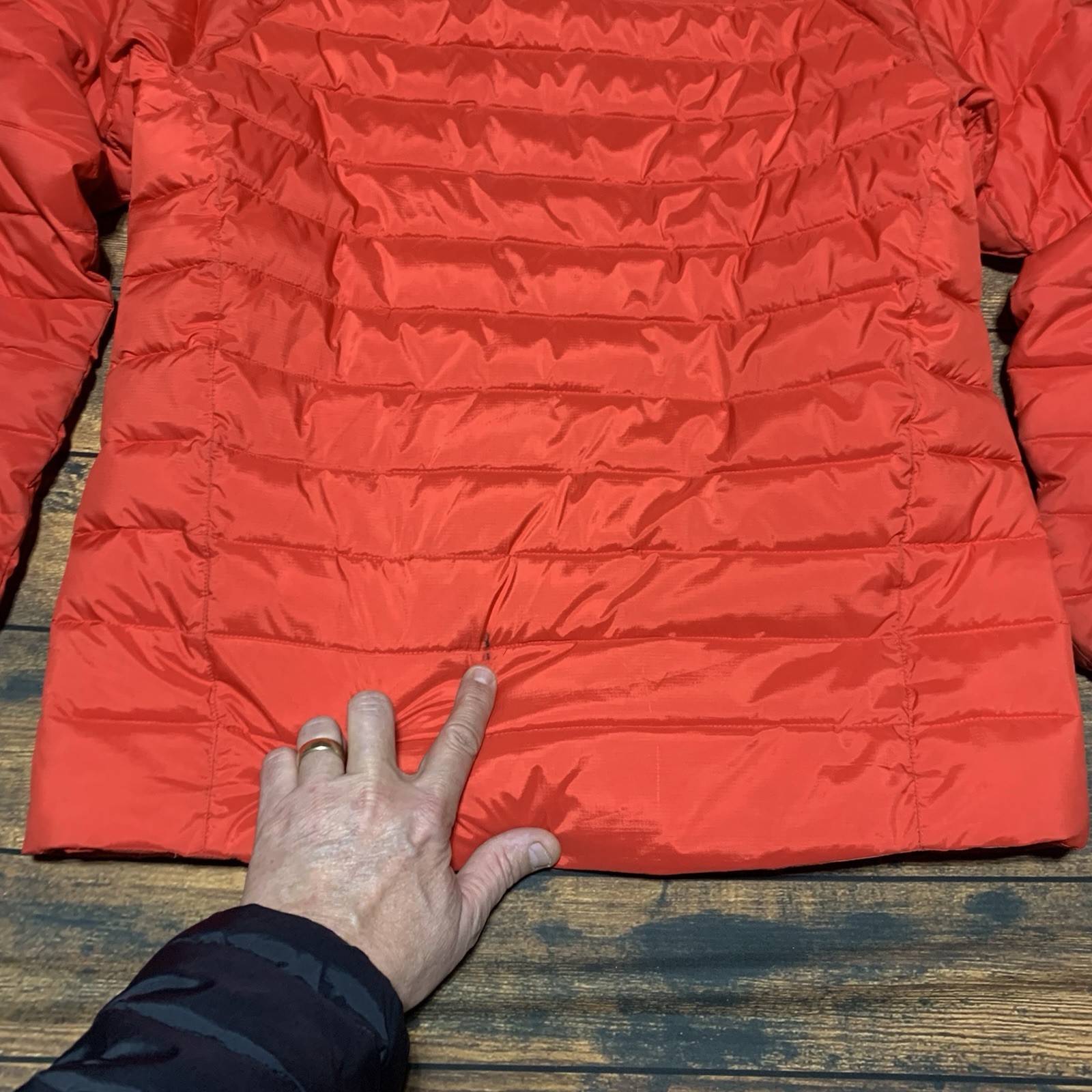 Alaskan Hardgear Men’s Medium Red Puffer Jacket Coat Duluth Trading Co
