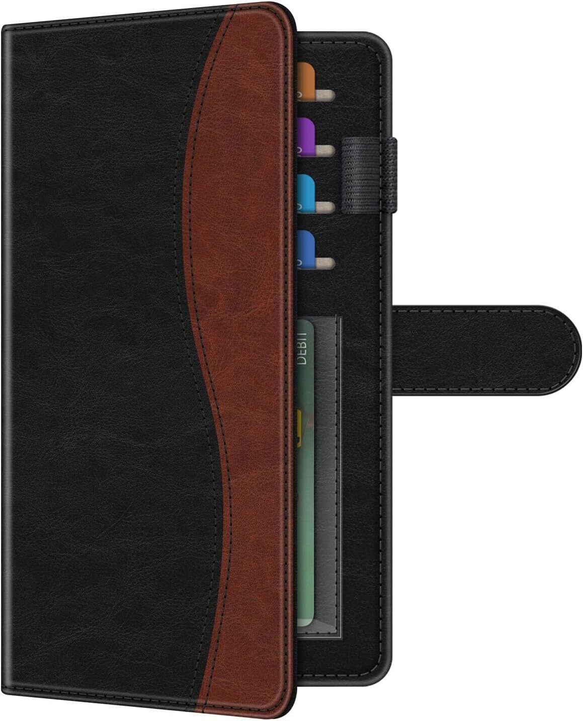 RFID Blocking Checkbook Cover Case Standard Register Duplicate Checks Pen Holder