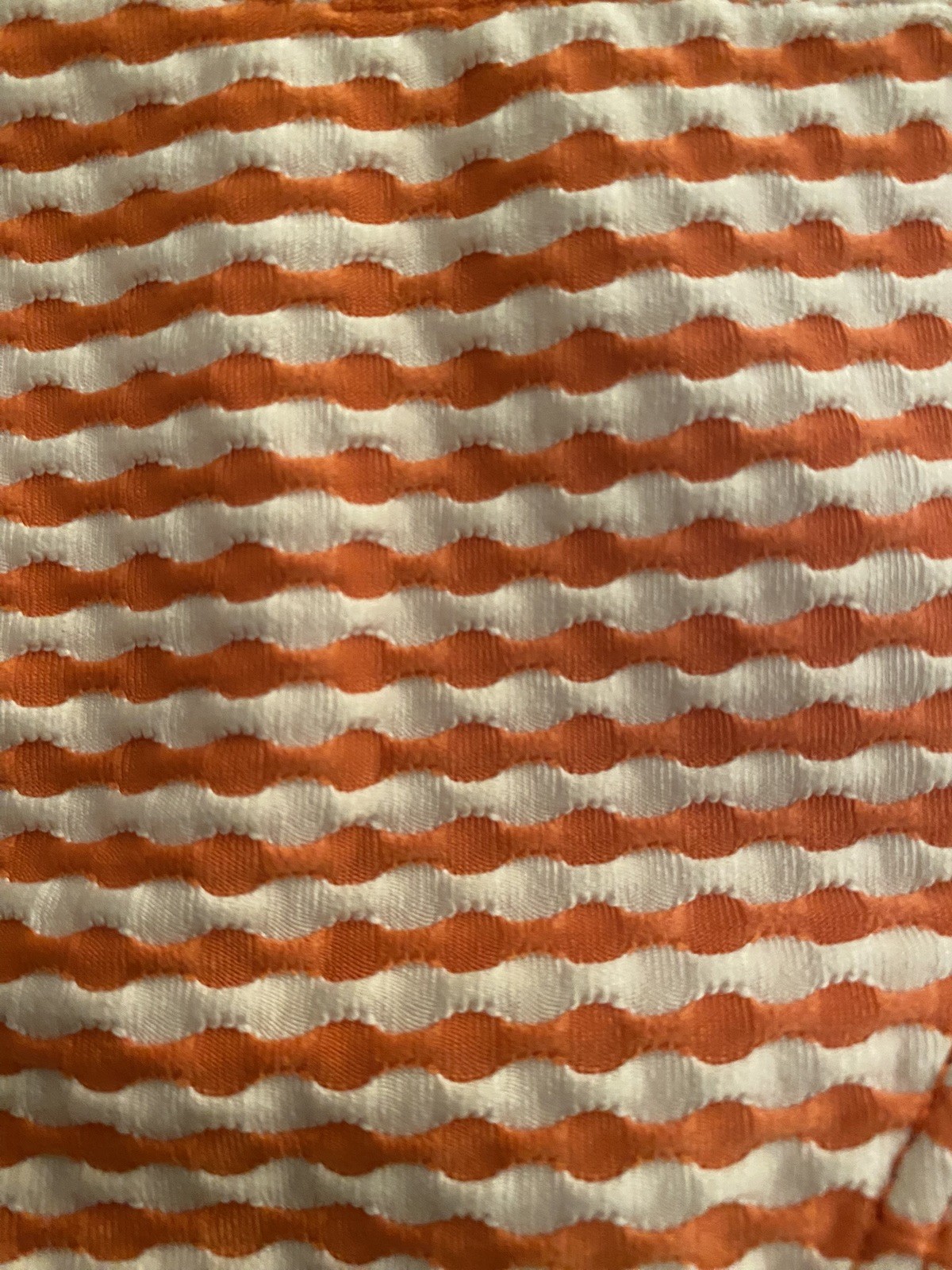 Accessorize Orange/Cream Patterned Halter Neck Bikini Set – Size M