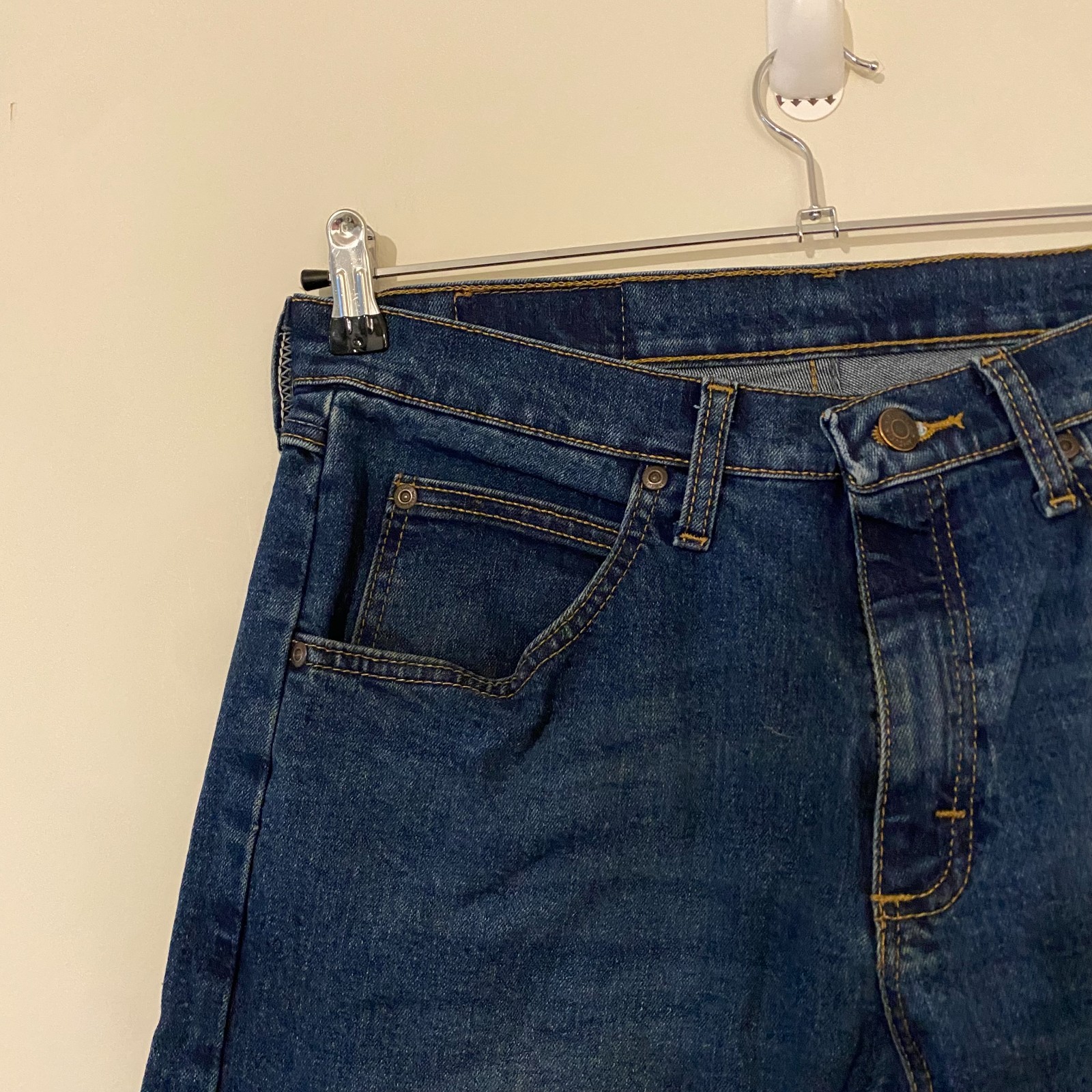 Wrangler Five Star Premium Flex Comfort Relaxed Fit Jeans Blue Denim 30W 32L