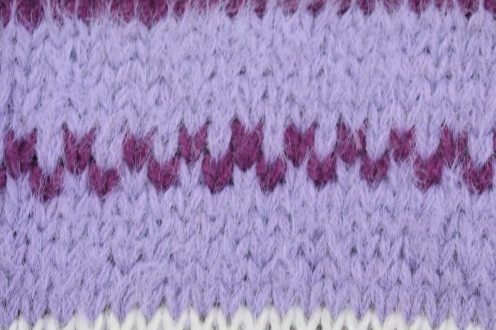 Caslon Womens Mixed Stripe V Neck Pullover Side Slits Stepped Hem Wool M $79