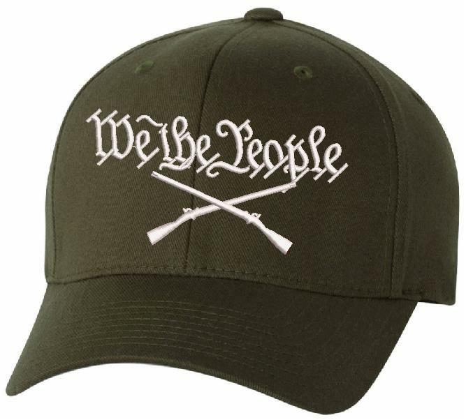 We The People Flex Fit Embroidered Low Profile Hat – Various Colors and Sizes