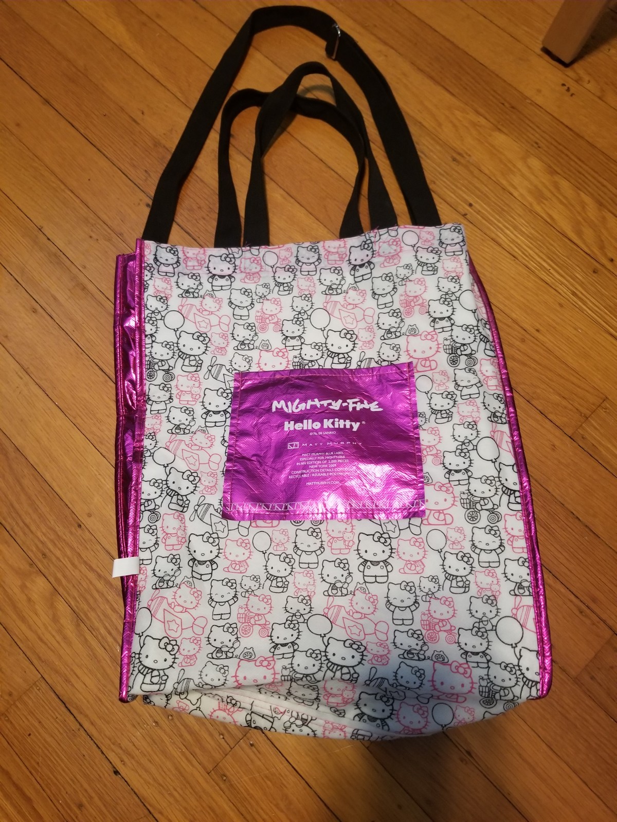 Mighty Fine Hello Kitty 2009 Limited Edition Of 2000 Crossbody Reversible Bag