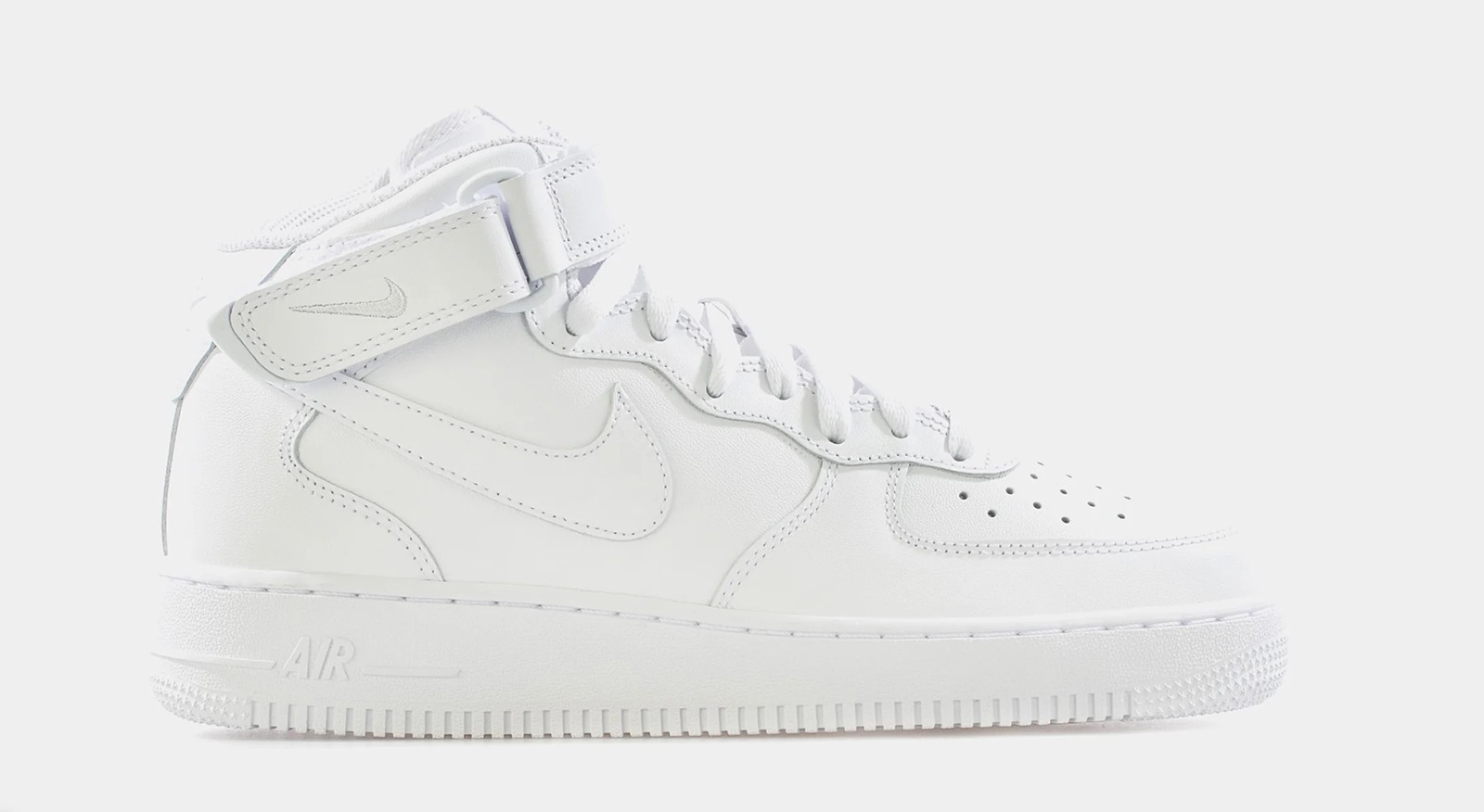Nike Air Force 1 ’07 Mid Triple White Shoe NEW [CW2289-111]