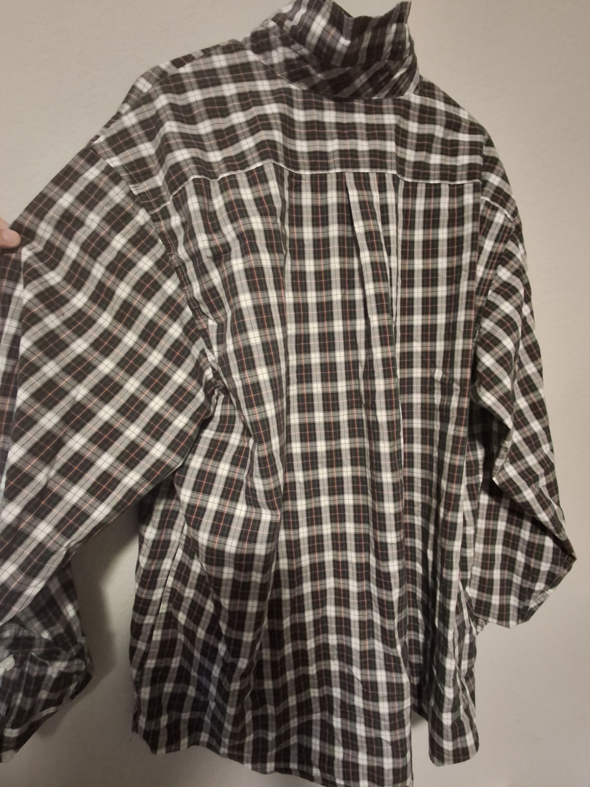 Club Room Men’s Regular Fit Performance 18.5-36/37 Checkered/Striped