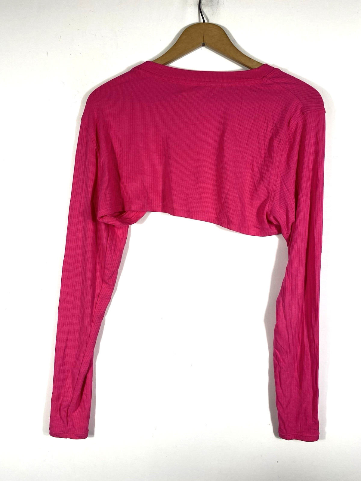 Joy Lab Activewear Set Size L XL Pink Crop Bolero Sports Bra Leggings Flare NEW