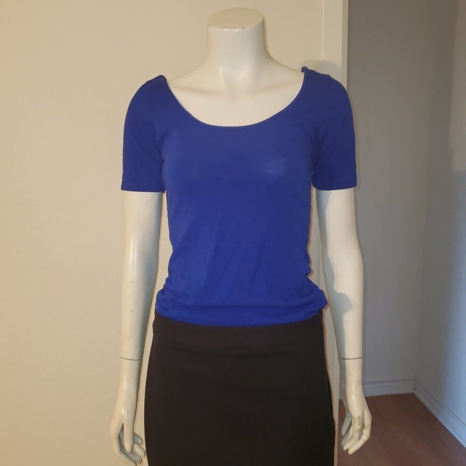F21 Royal Blue Top || sz Large