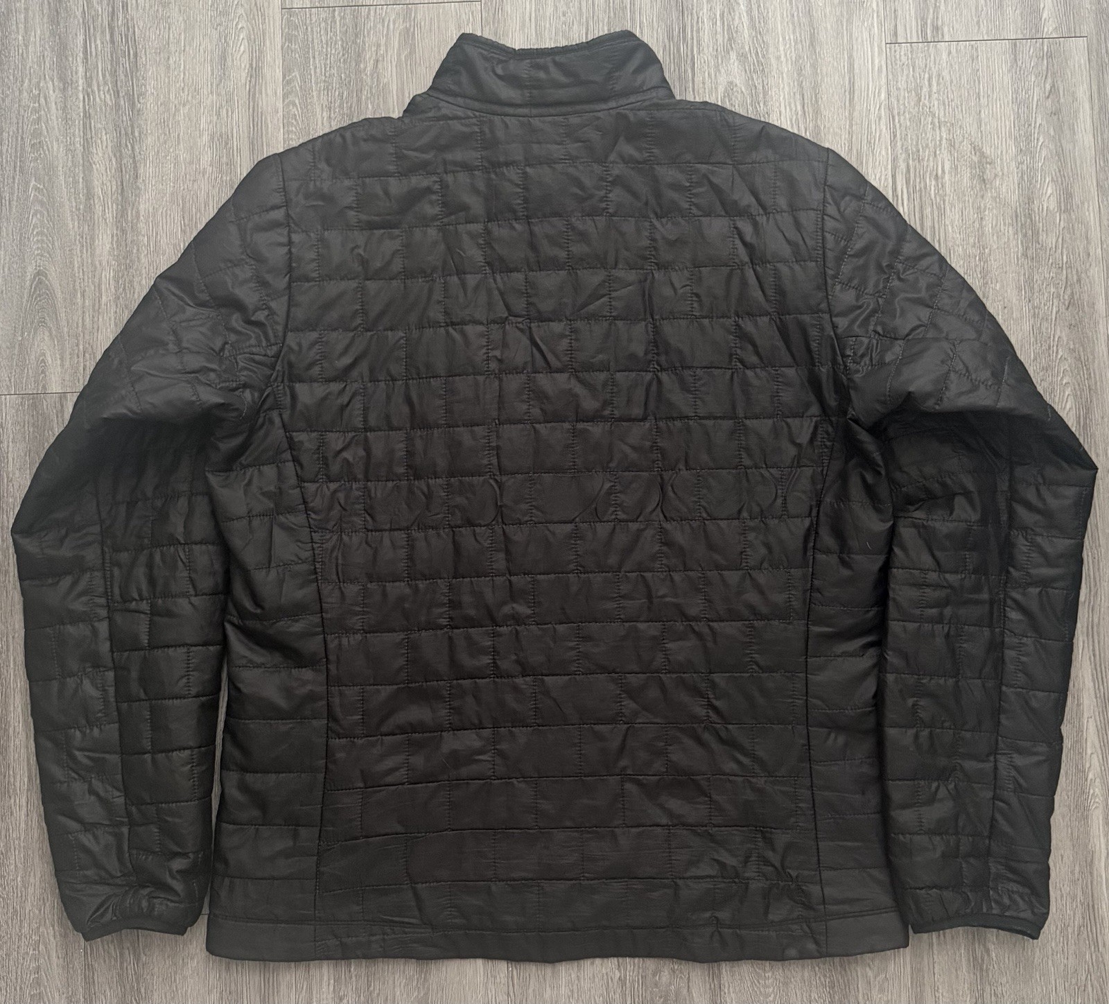 Patagonia Nano Puff Jacket Mens Large (Womens XL) Black Puffer Jacket Coat