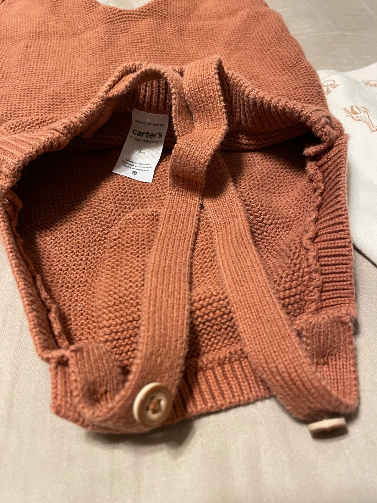 Baby Girl Clothes 6m, Carter’s, four outfits, 8 pieces, 2 jumpsuits