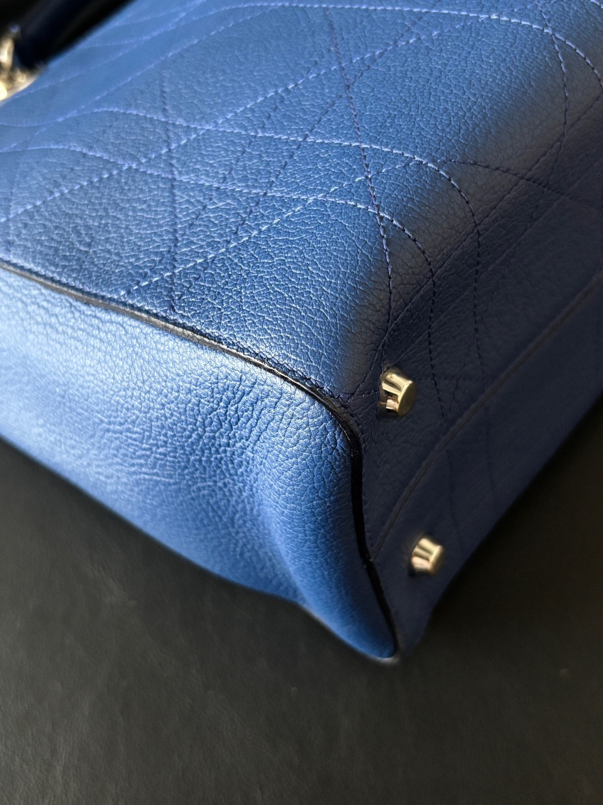 Dior Pre-Owned Authentic Tote Blue Free Tracked Shipping
