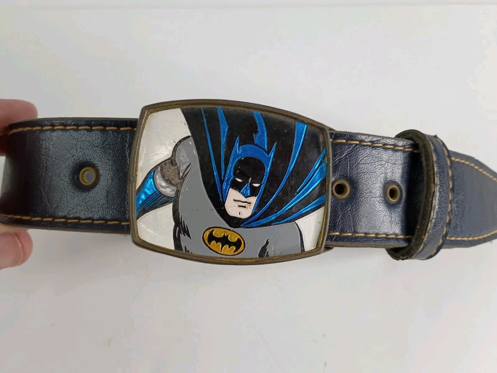 Vintage 1975 DC Comics Batman Lee Brand Belt Buckle