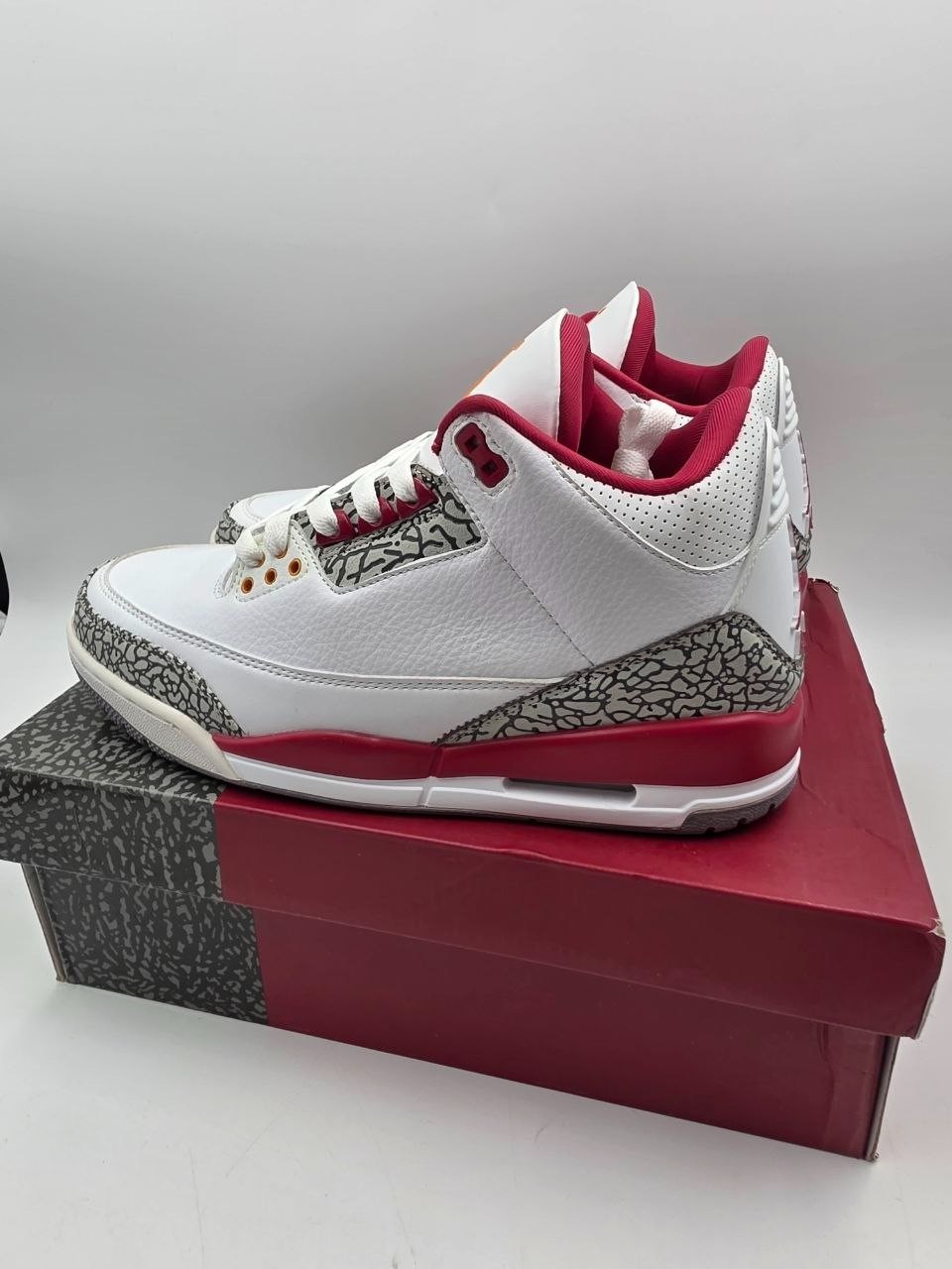 Nike Air Jordan 3 Retro Cardinal Red CT8532 126 Size 9.5