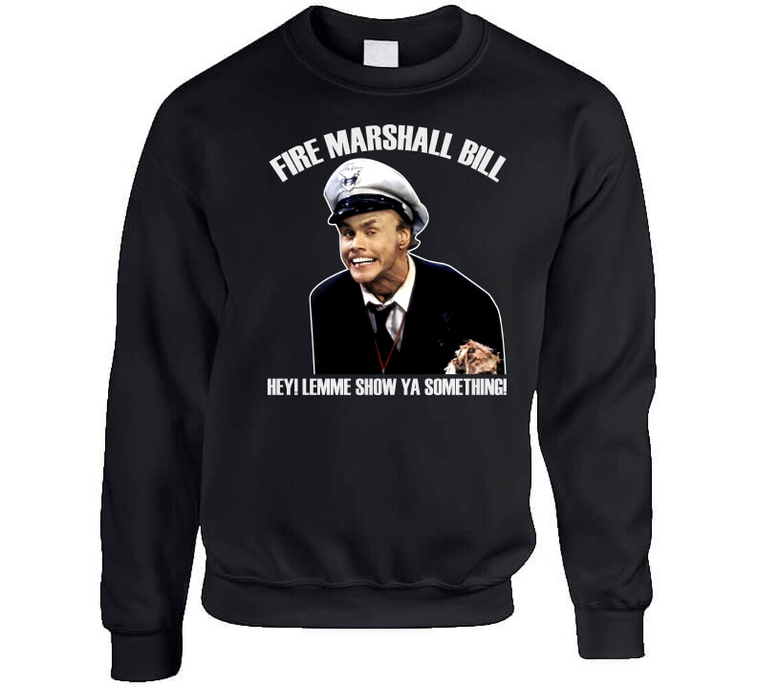 In Living Colour Fire Marshall Bill Carrey Comedy Retro Tv T Shirt