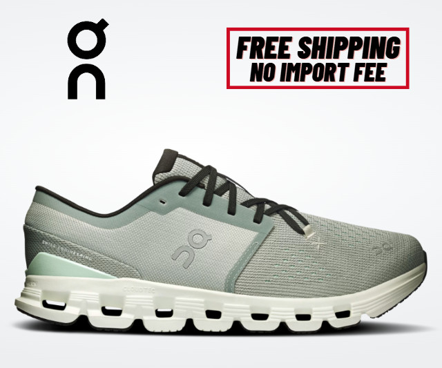 SALE! Auth On. Men’s Cloud X4 Running Shoes Tin | Iceberg No Import Fee