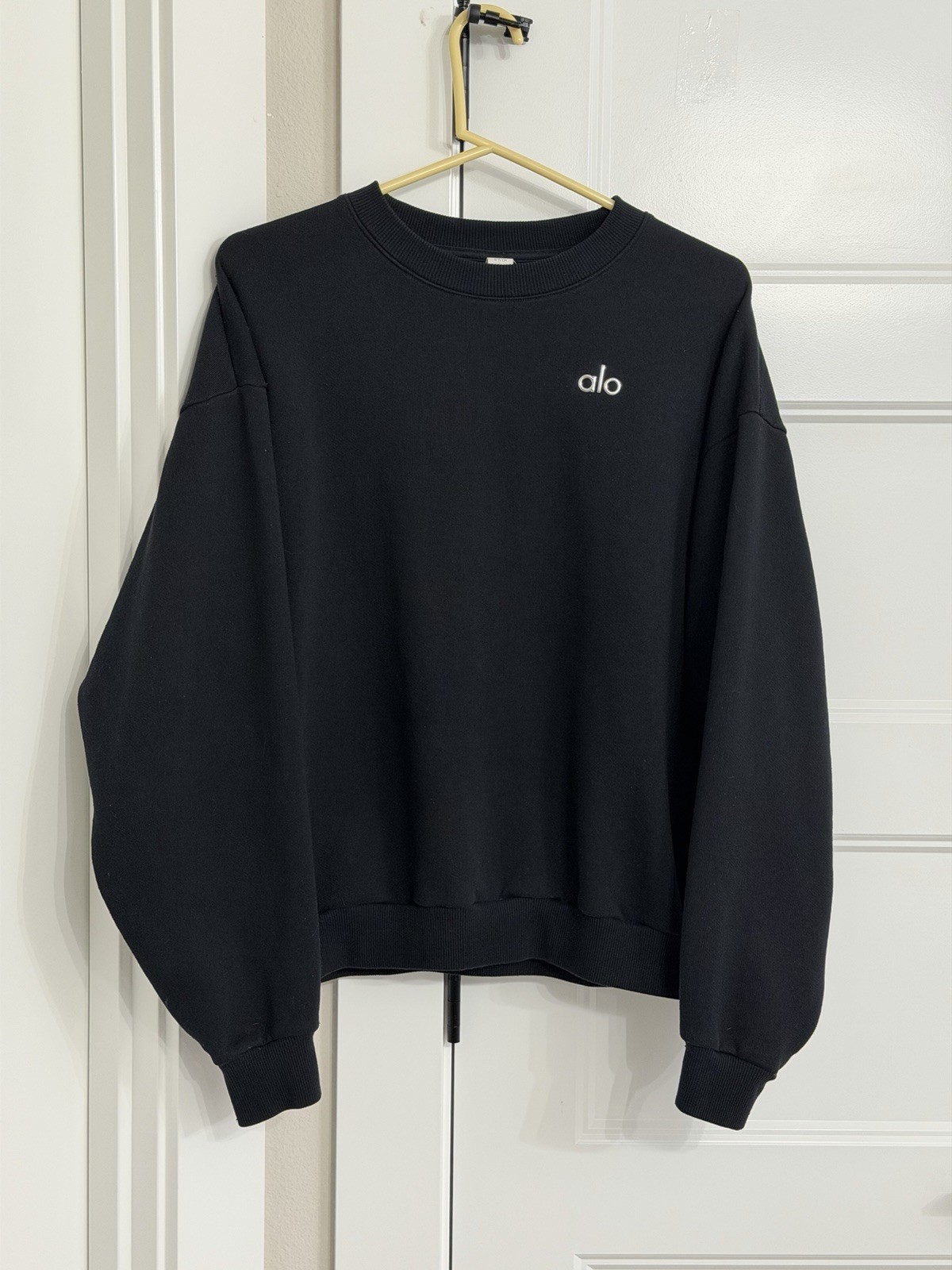 AIo Yoga Accolade Crew Neck Pullover Oversized Casual Sports Women’s Sweatshirt