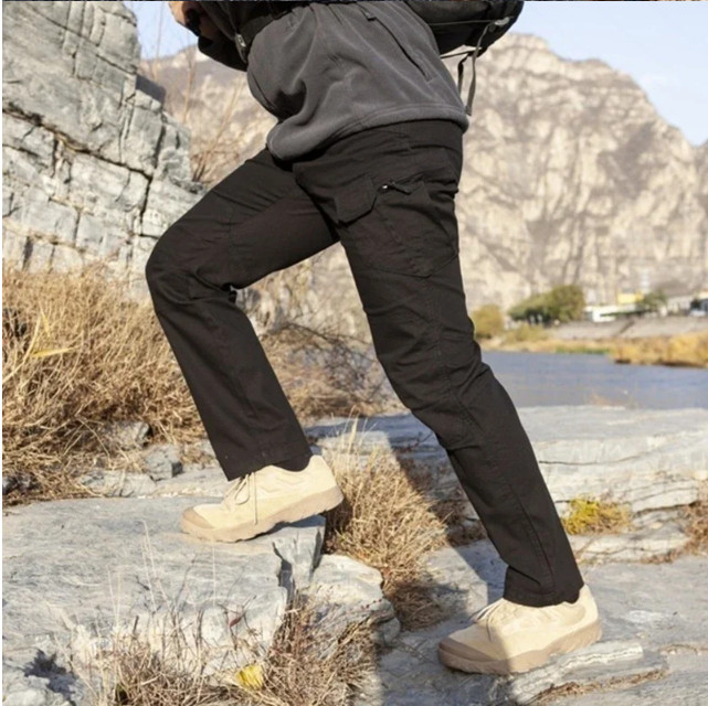 Tactical Mens Cargo Pants Waterproof Work Hiking Combat Outdoor Trousers Pants