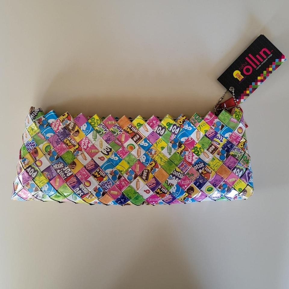 Sweet Candy Wrapper Clutch, Nahui Ollin, Excellent Condition