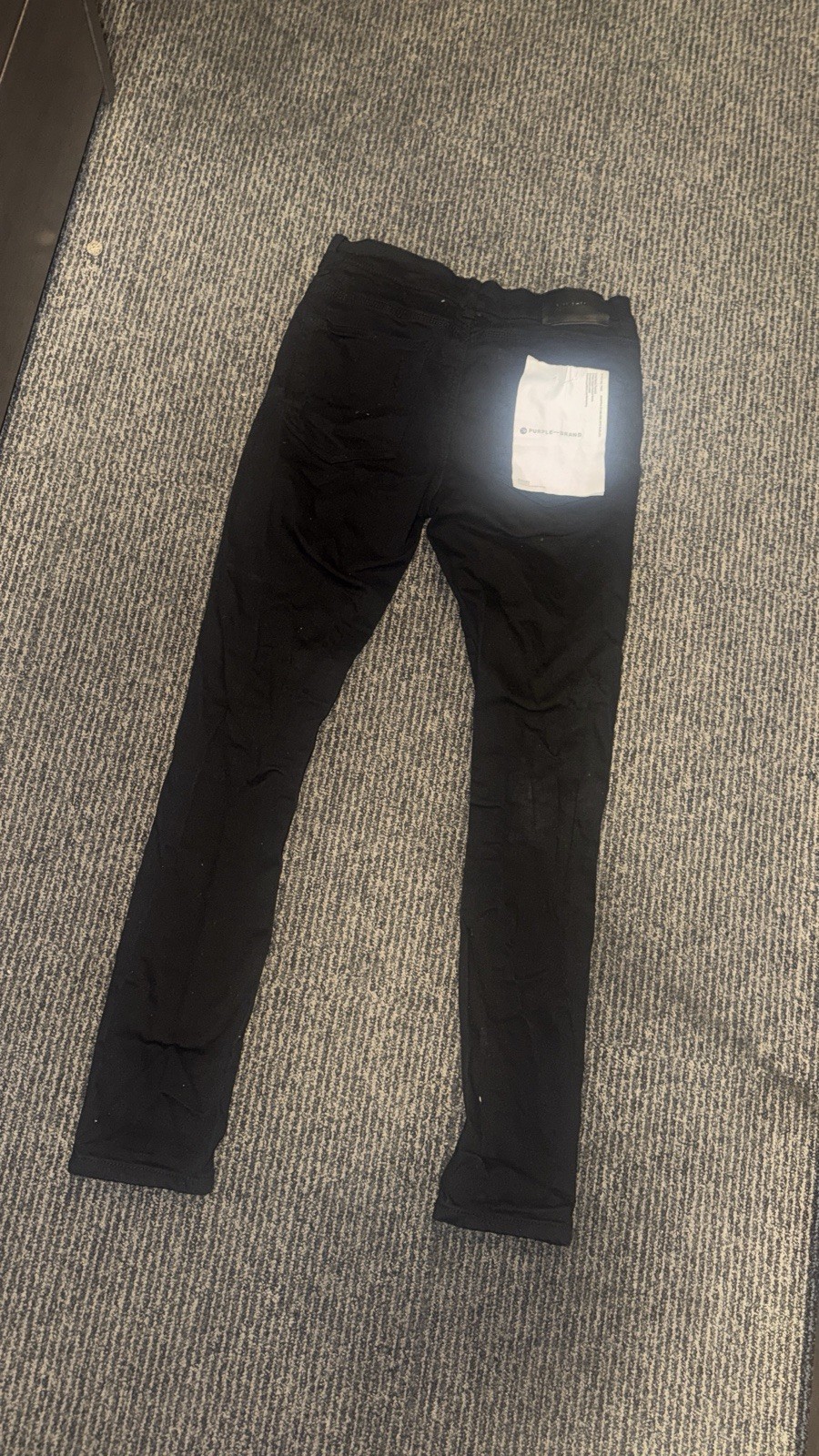 Black Purple Brand Jeans