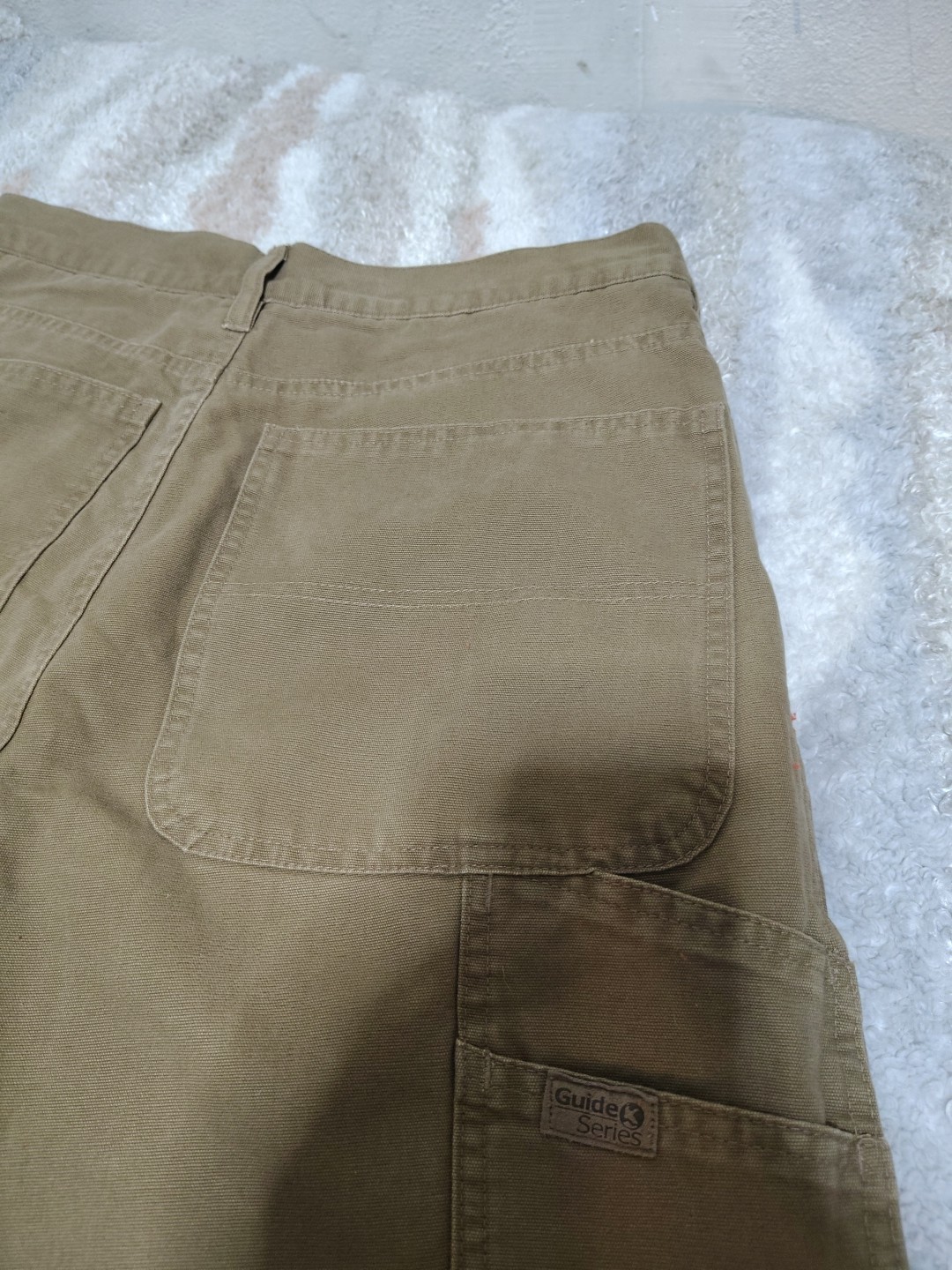 Guide Series Fleece Lined Multi Pocket Insulated Cotton Canvas Pants Sz 30 x 30