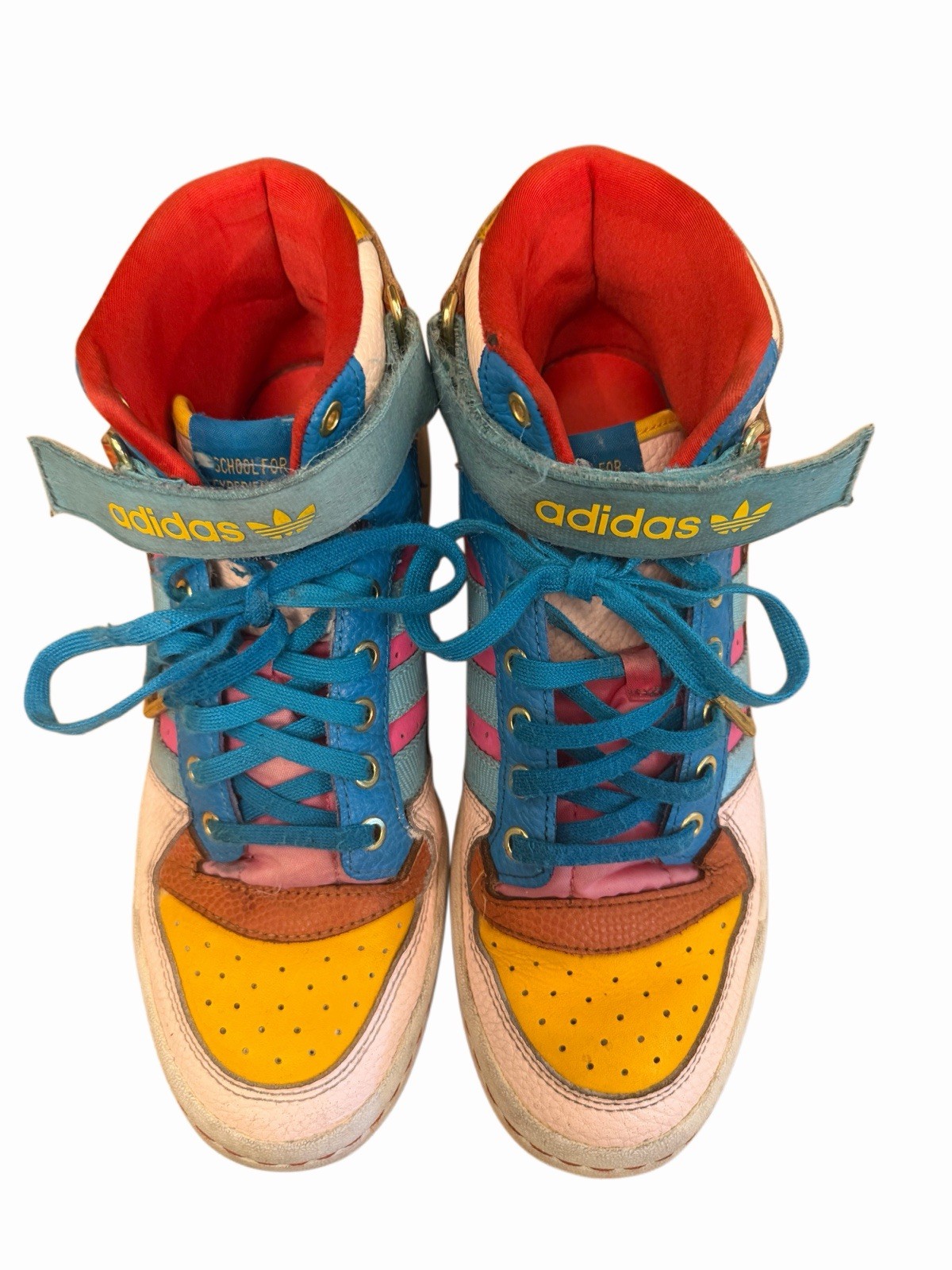 S.E.E.D x Adidas Forum Mid Multi-Color Women’s Size 7