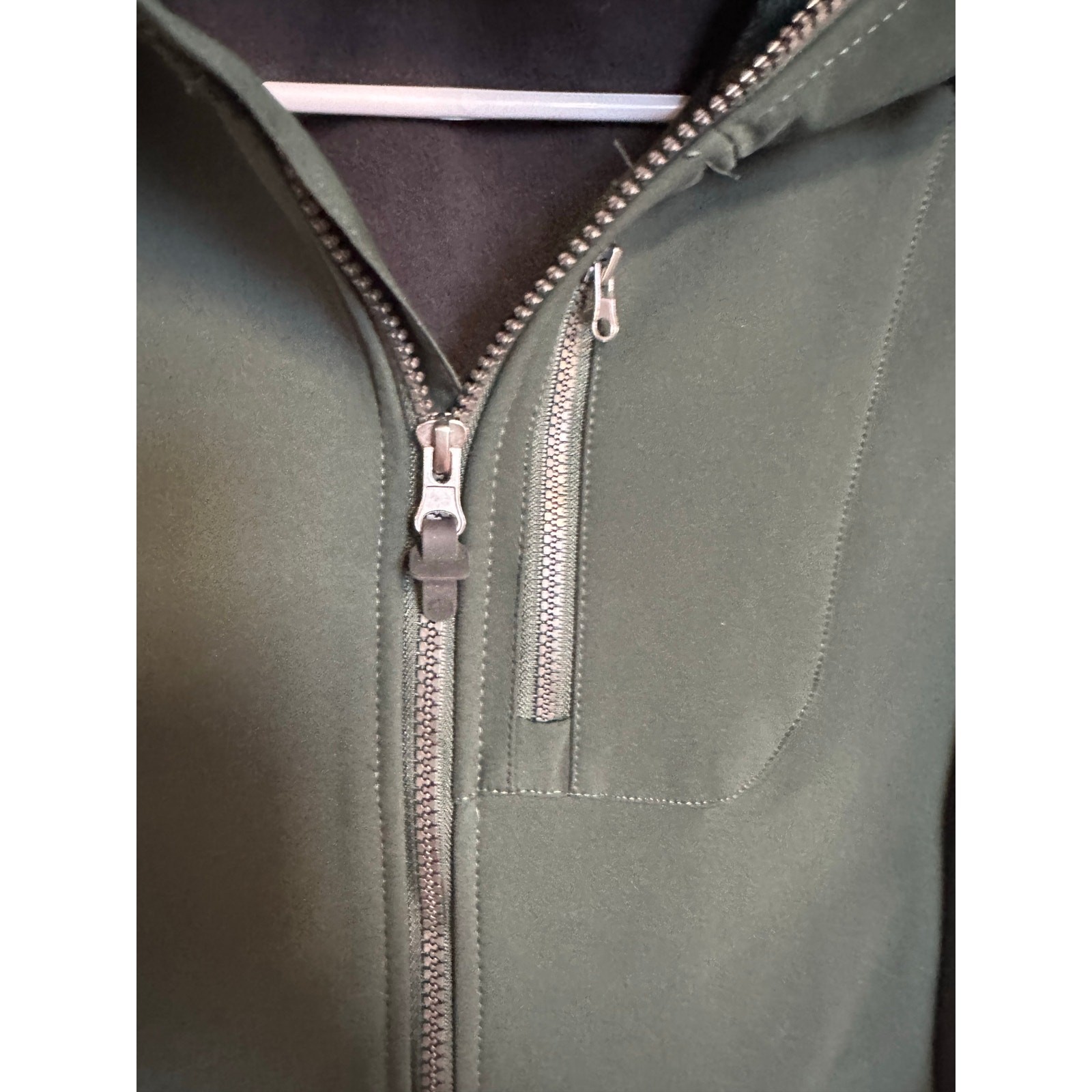 NWT Mondetta Outdoor Project Green Jacket XS Softshell Pockets