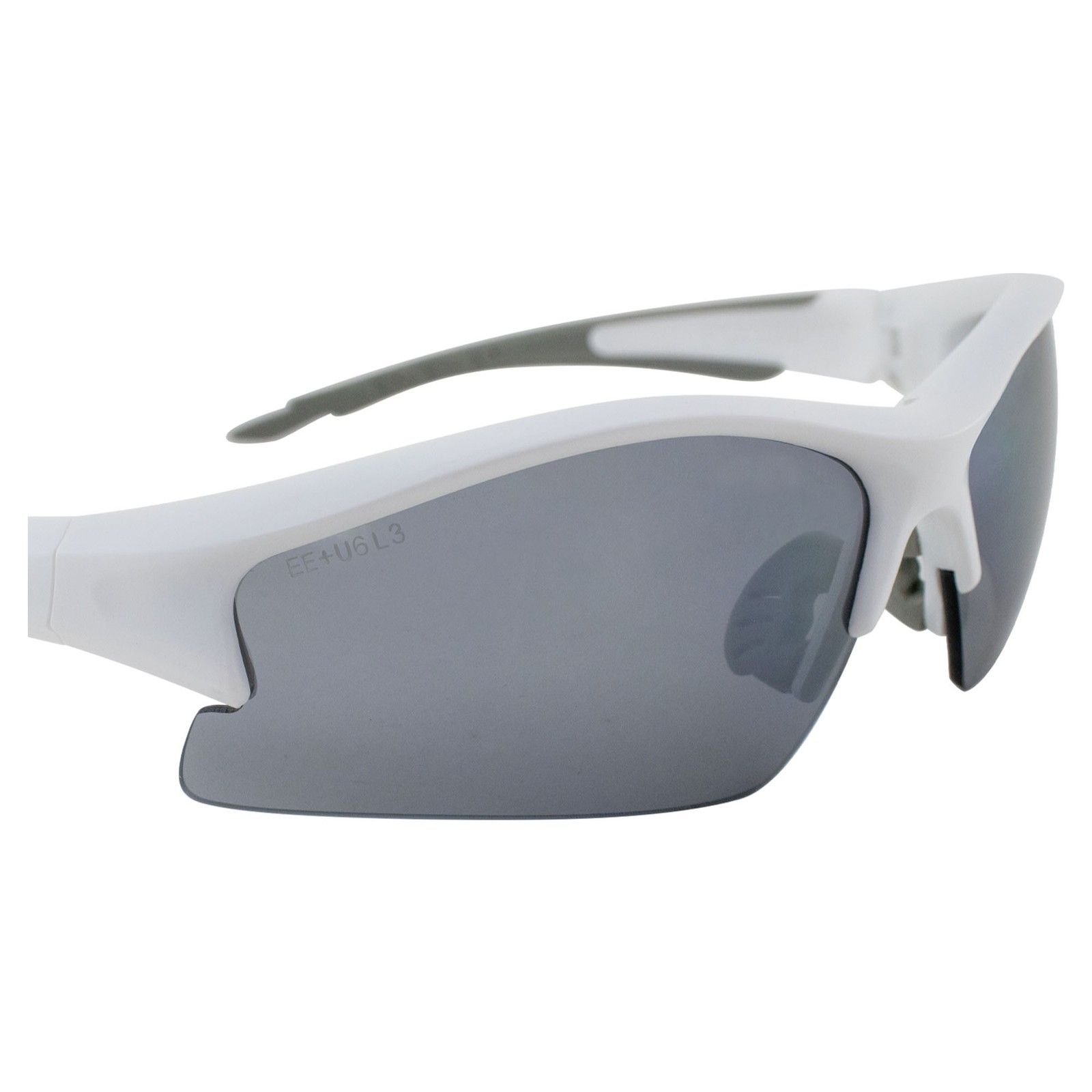2 Pair Golf Sport Sunglasses Epoch 1 Black Frame and 1 White Frame w Smoke Lens