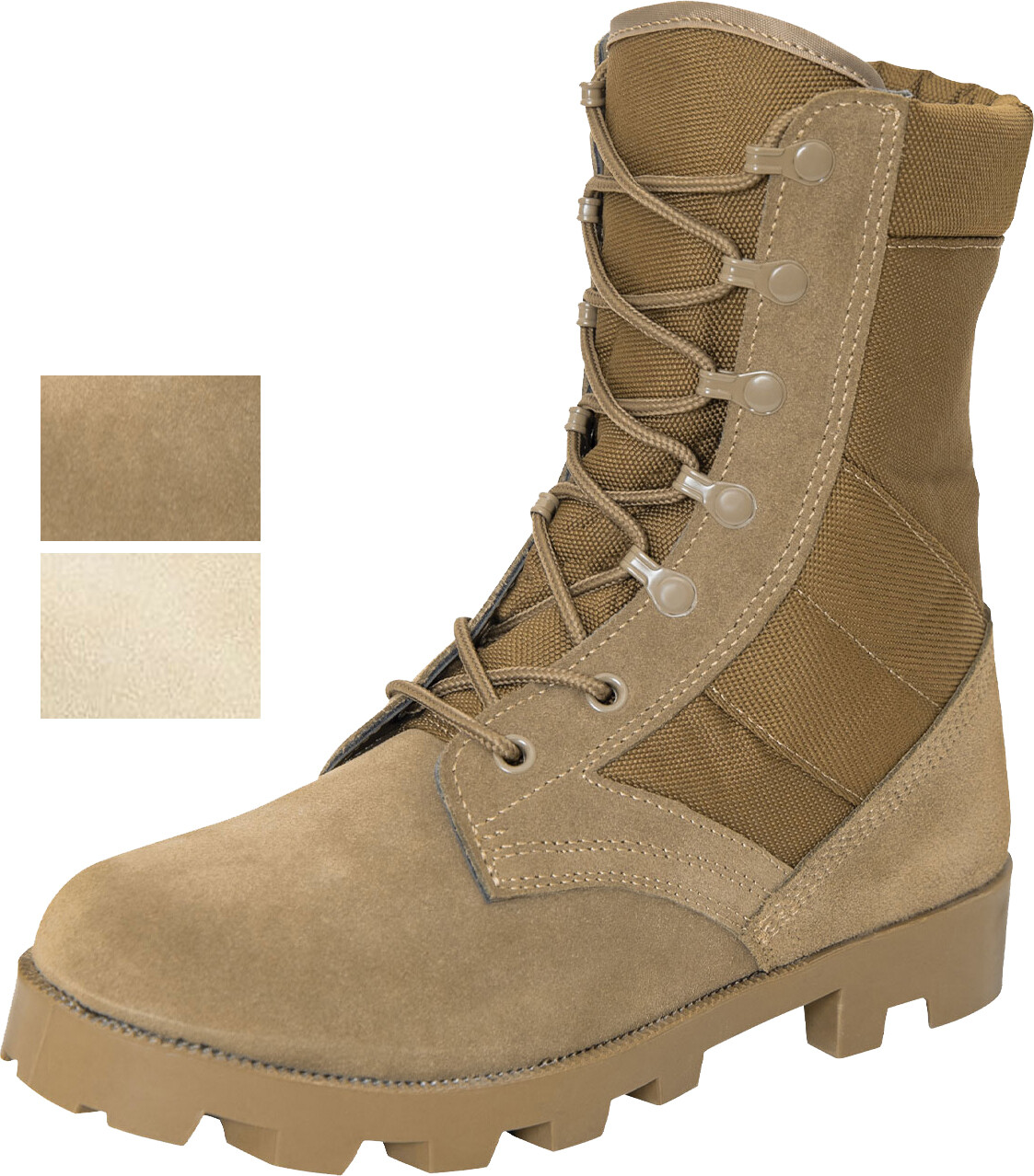 Speedlace Jungle Boots Suede Leather Panama Sole Combat Rugged All Purpose Boot