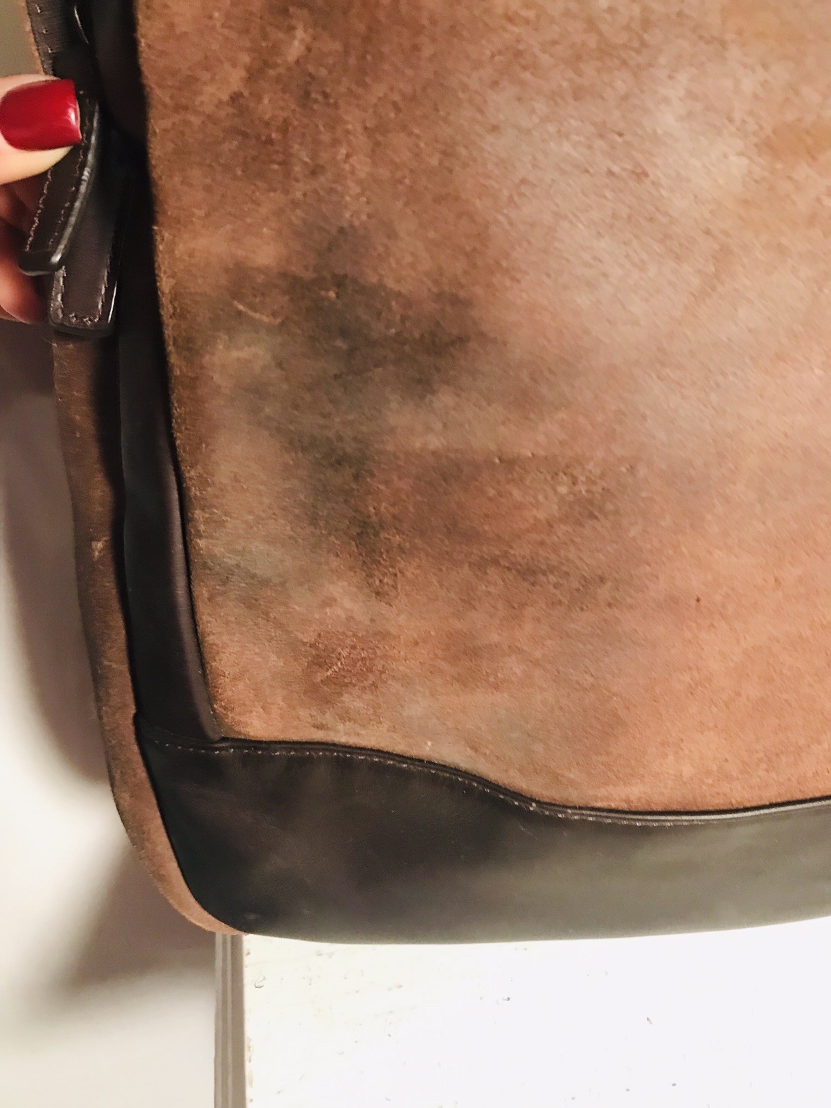 Coach Unisex Camden Leather Backpack Dark Brown, Rustic Brown D1461-F71060