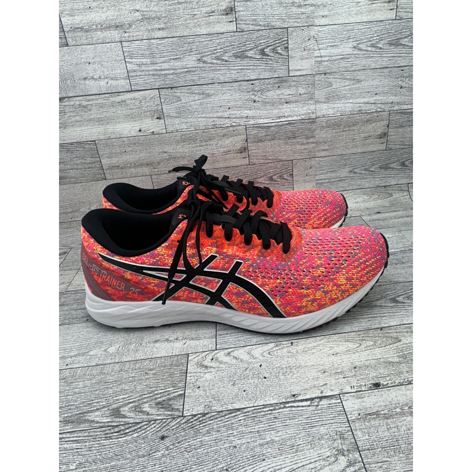 Asics Gel-DS Trainer 25 Women Sz 11 Running Shoes Pink Orange Multi 1012A579