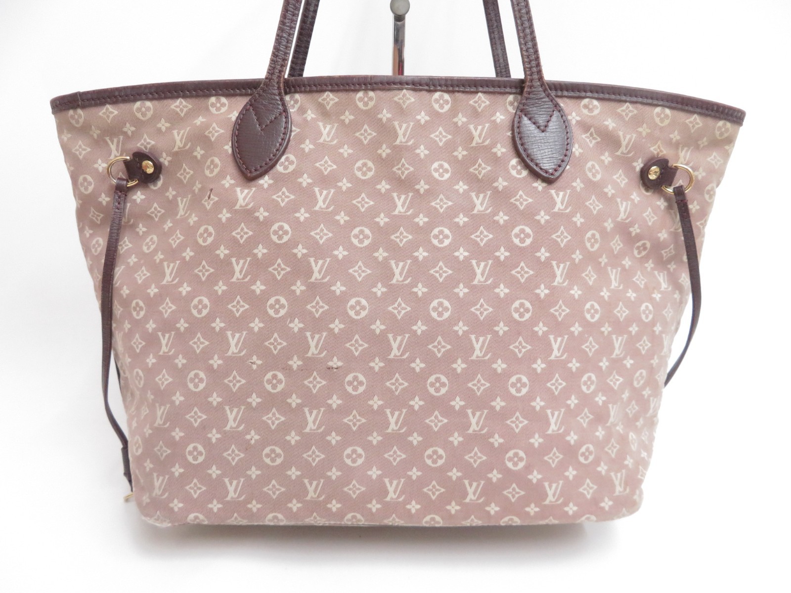 Louis Vuitton Monogram Mini Lin Idylle Neverfull MM Shoulder Tote Bag S#52454