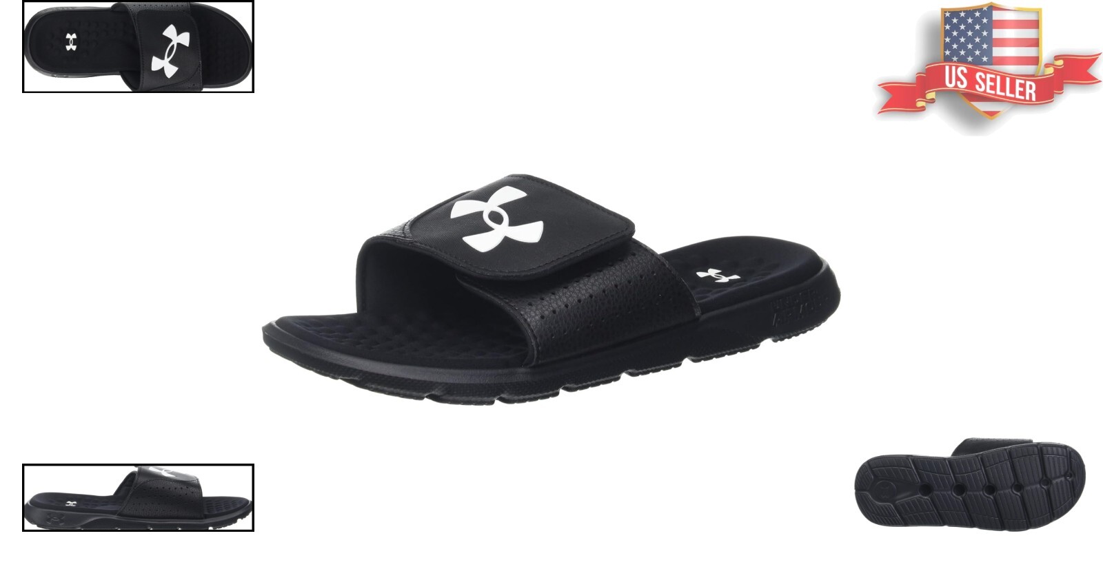 Durable Men’s Ignite Pro Slide Sandals – Lightweight EVA Outsole, Size 11