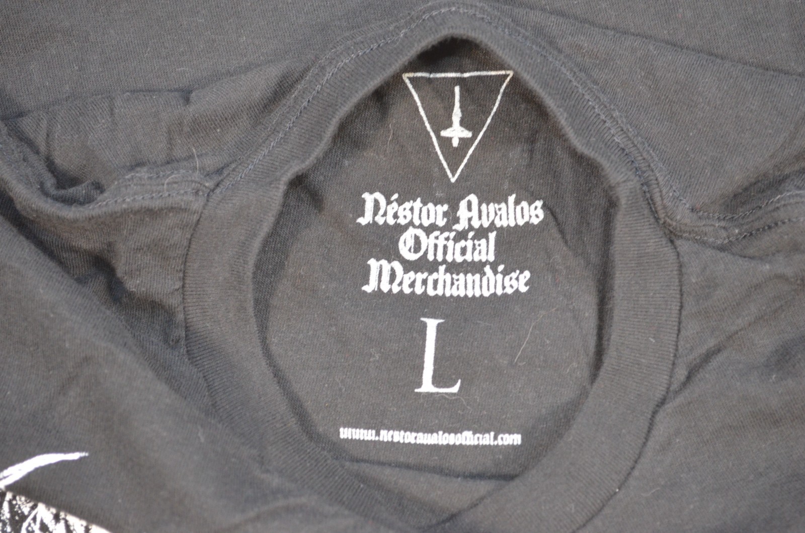 Diabolus Nestor Avalos Dark Black Gothic Devil Occult Abject Art Shirt