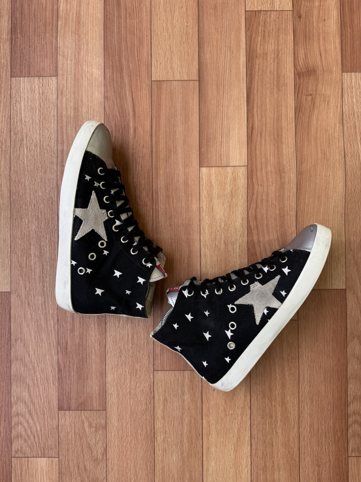 AUTHENTIC GOLDEN GOOSE FRANCY SNEAKERS SIZE EU 37 , US 7 , UK 4