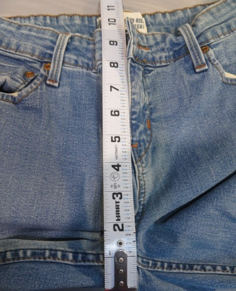 EUC SIGNATURE by LEVI STRAUSS & CO. COTTON BLEND DENIM BLUE JEANS PANTS 6 MED