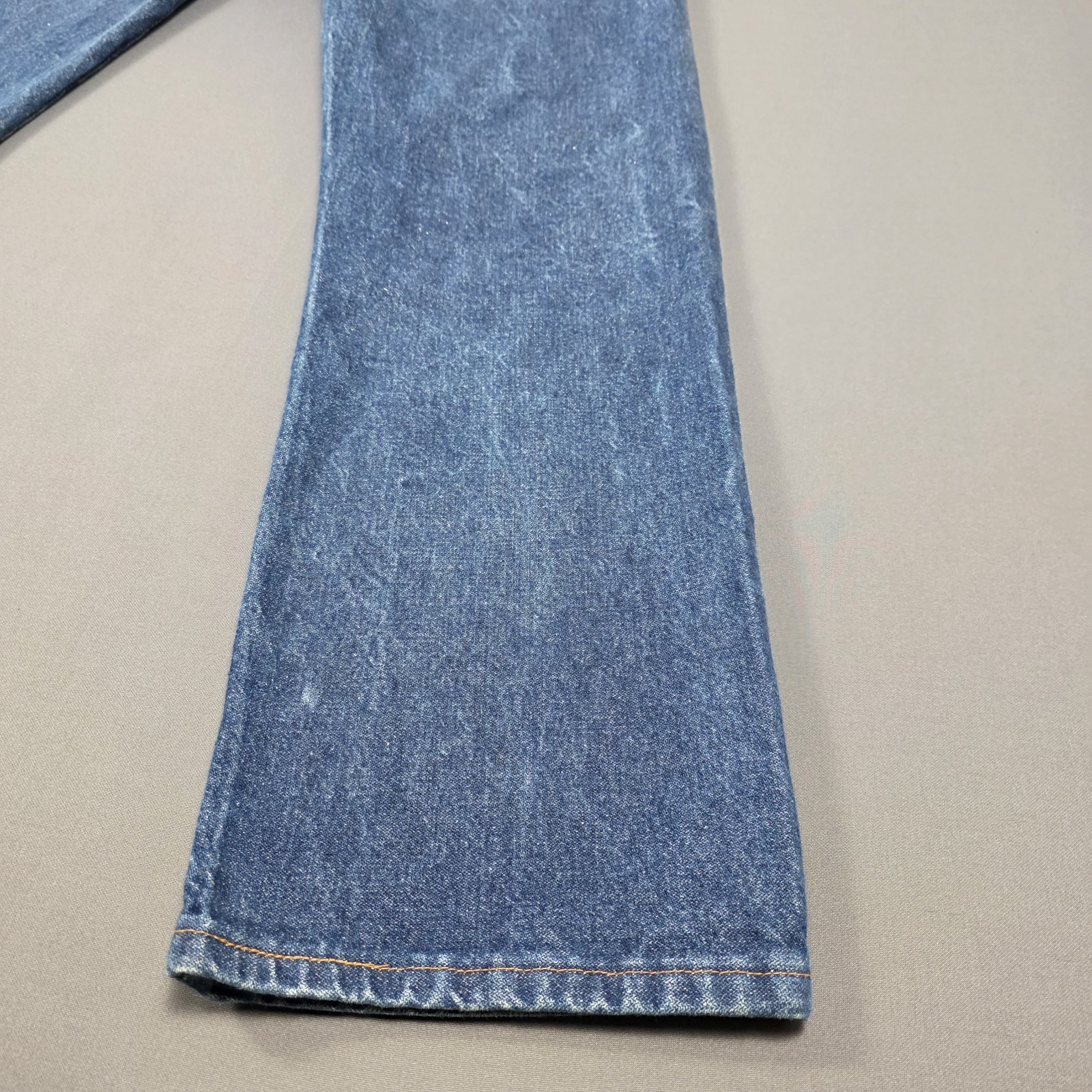 Wrangler 13MWZ Cowboy Cut Jeans 38×34 Made USA Vintage Blue Denim Western Work