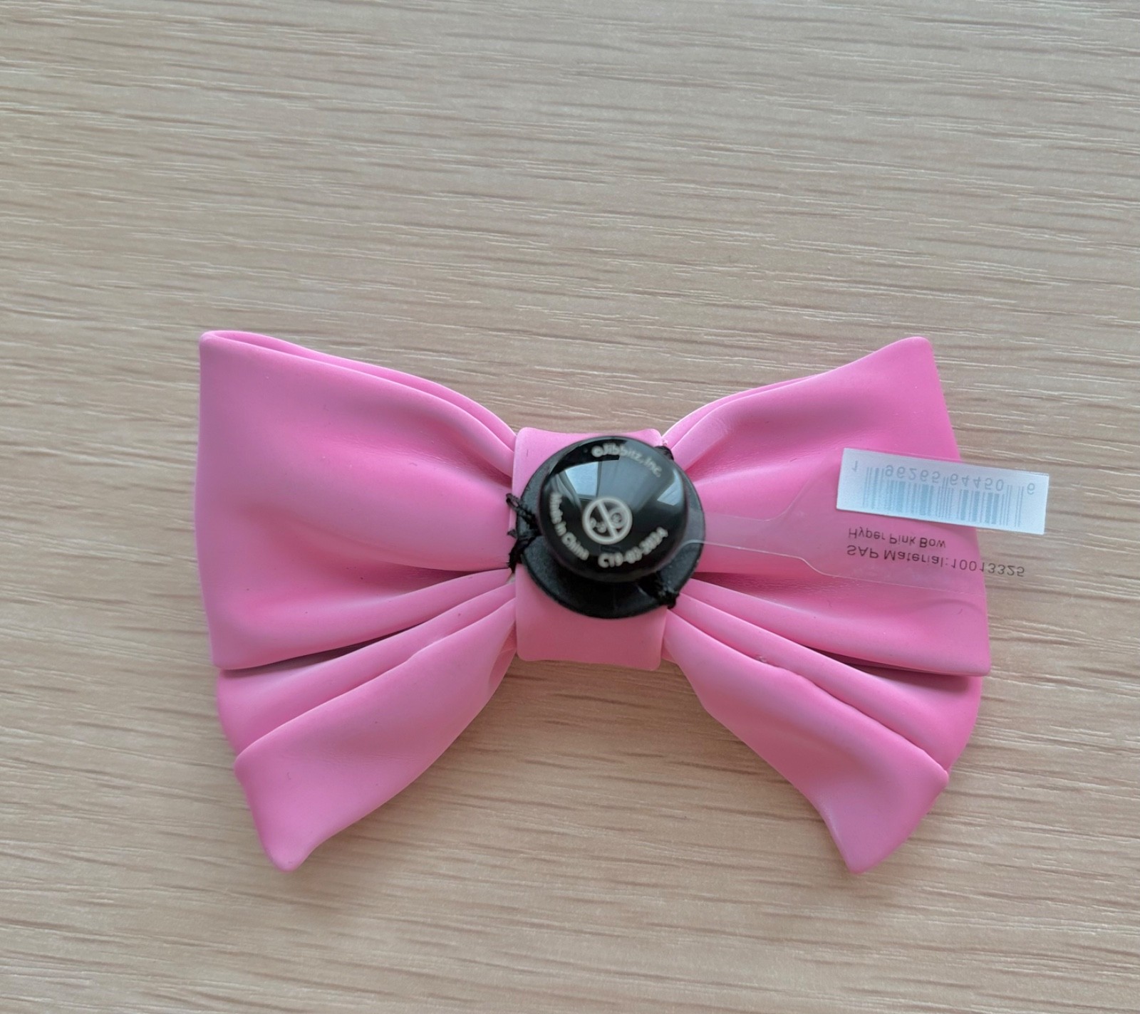 Crocs JIBBITZ™ Hyper Pink Bow 100% Authentic Super Rare SHOES CHARM New NWT